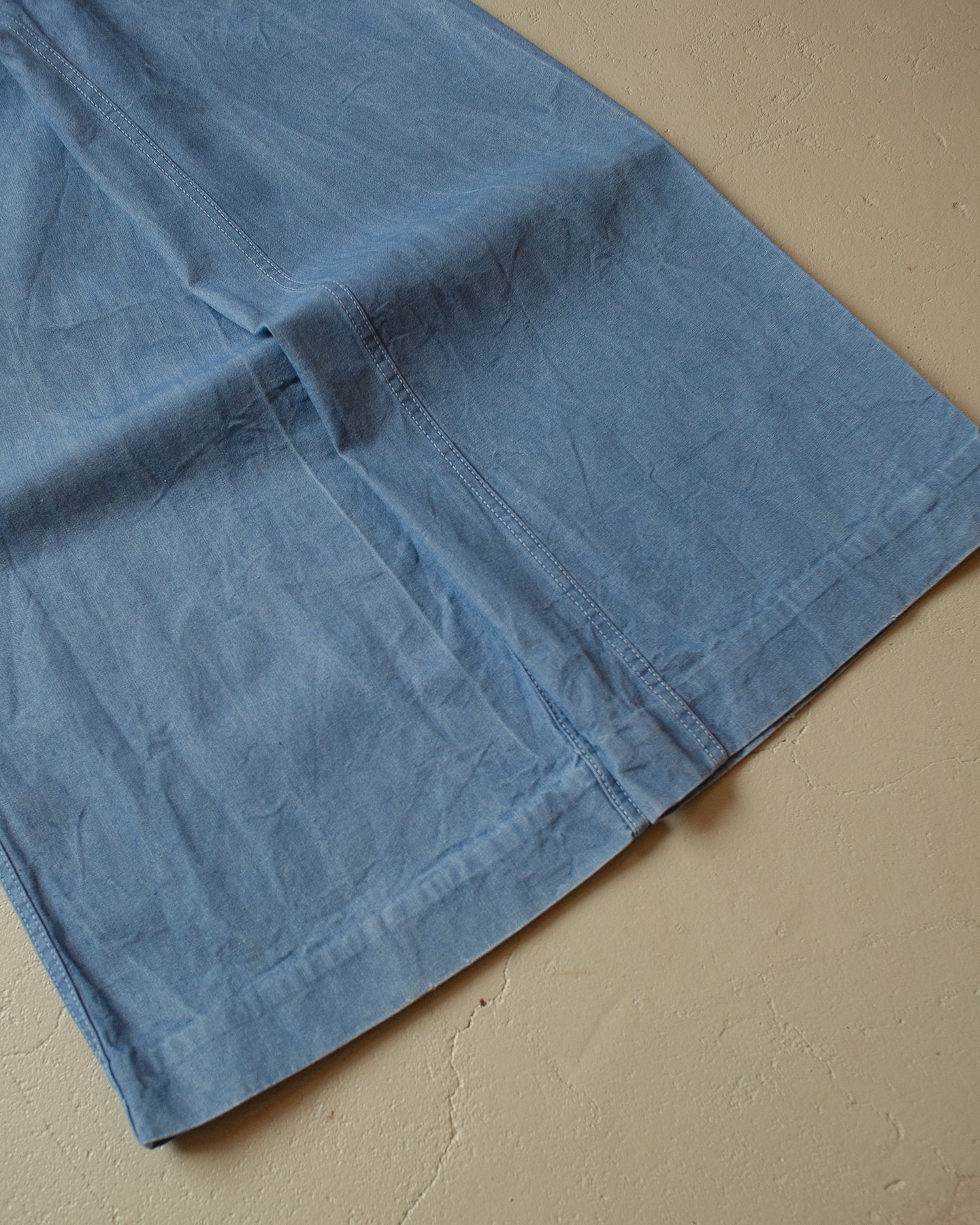 70s John F. Gee Mega-Flared Pants blue - 28x29