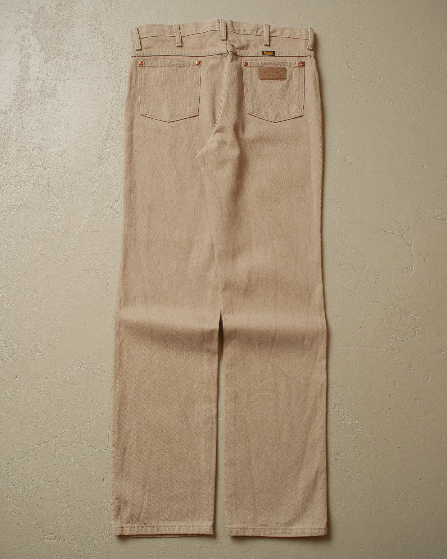2000s unworn Wrangler Jeans beige - 34x34