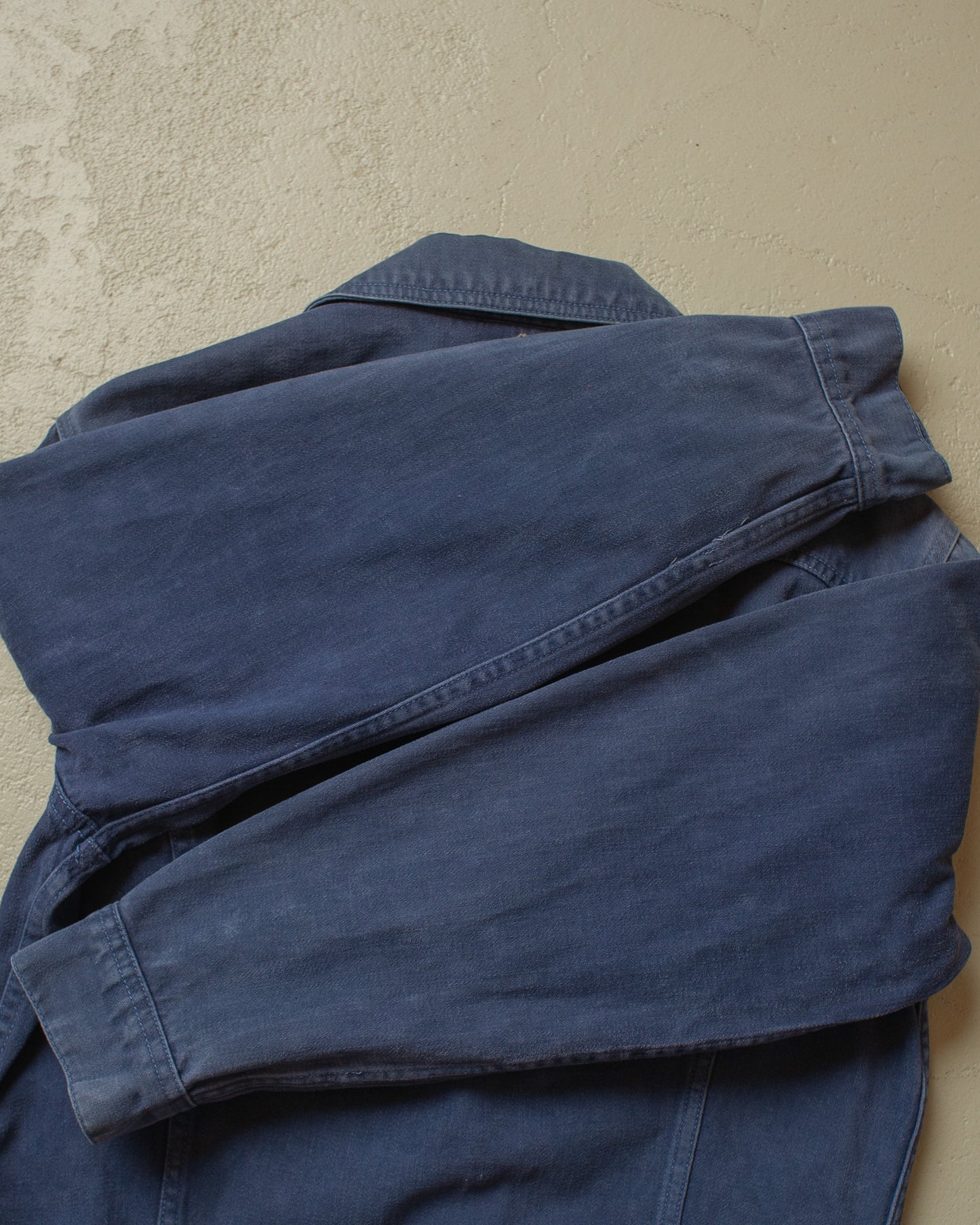 1970s Lee 2 Pocket Denim Jacket navyblue - L