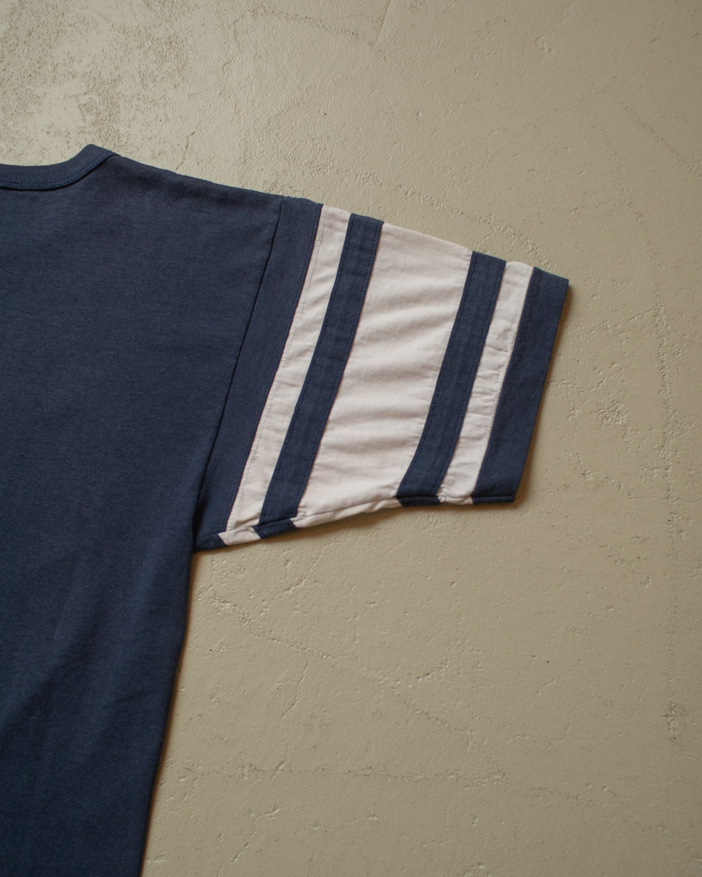 1980s Champion "99" Football T-shirt navyblue - M/L