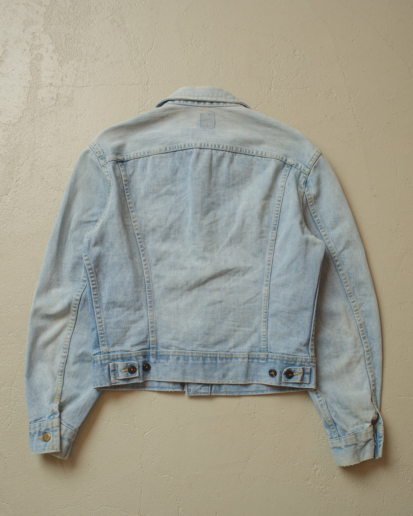 1970s Lee light washed Denim Jacket blue - S/M
