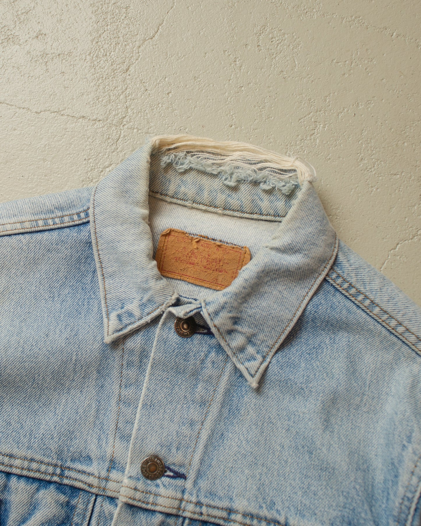 1980s Levi´s Type 3 Denim Jacket blue - S/M