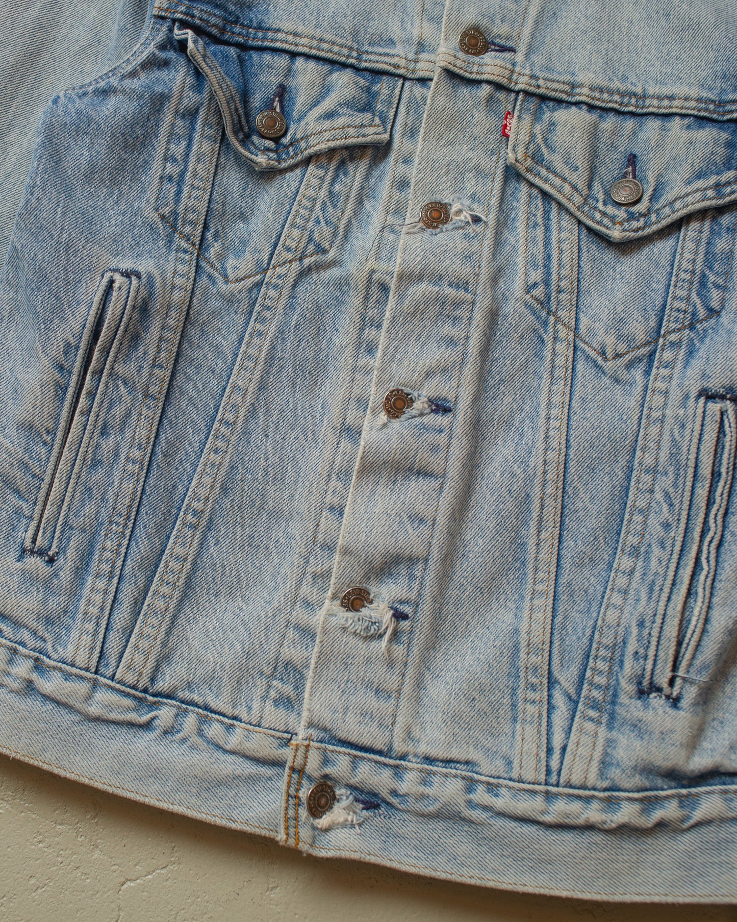 1980s Levi´s Type 3 Denim Jacket blue - S/M