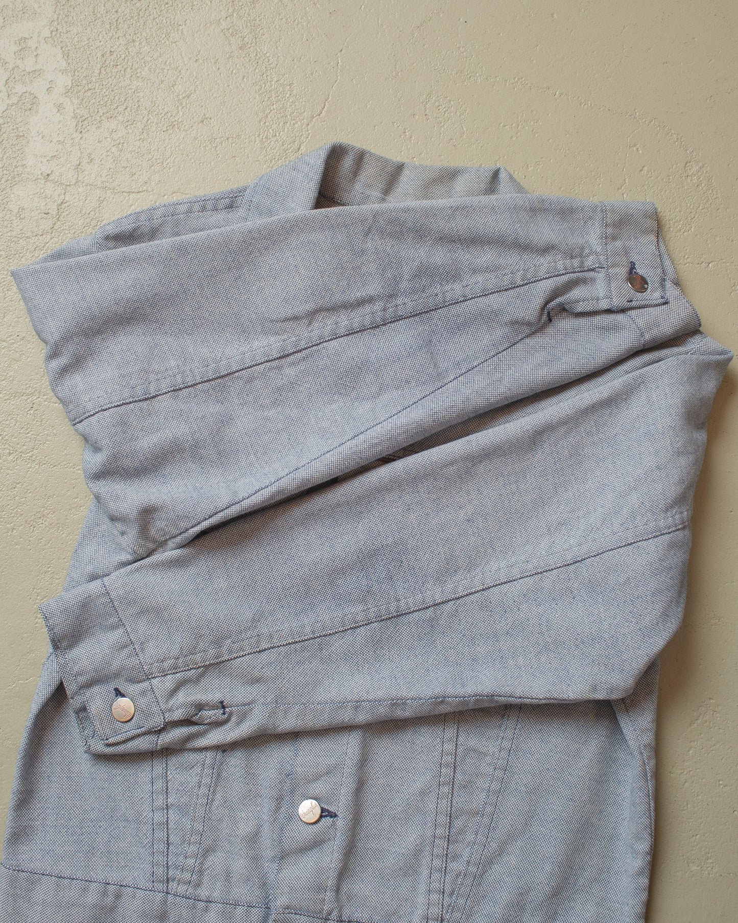 1970s Wrangler light Denim Jacket blue - M