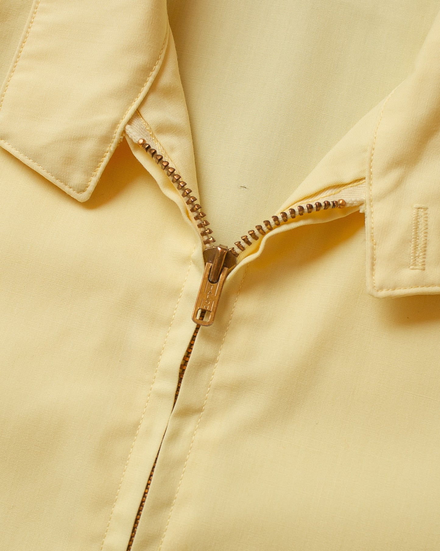 1960s Oakbrook by Sears light Jacket yellow - L/XL
