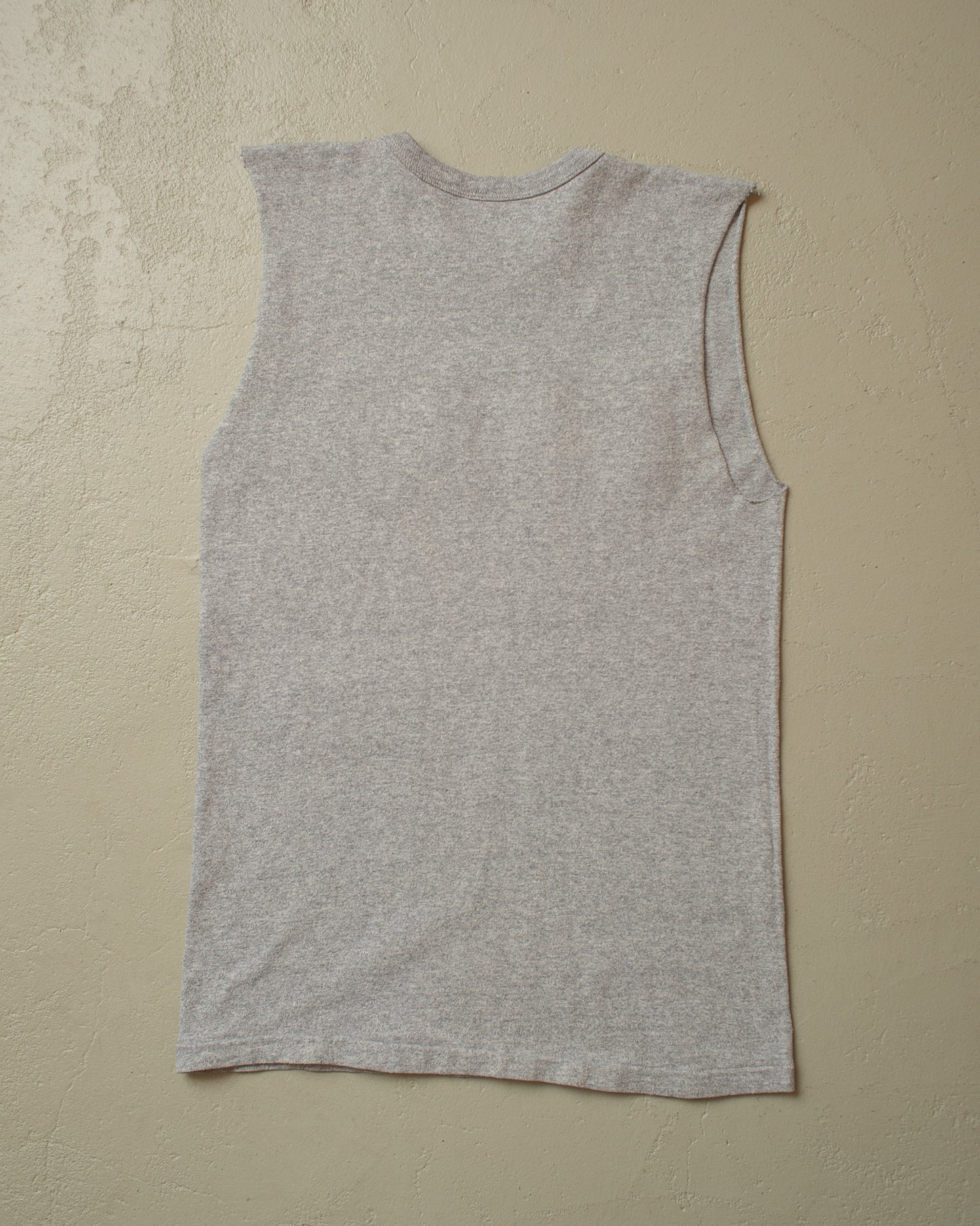1980s Champion Late Night Cut-off Shirt grey - M