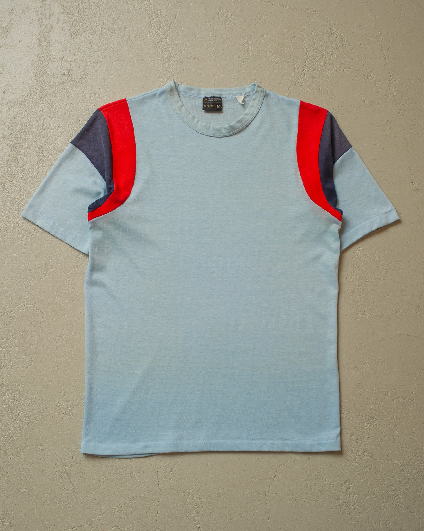 1970s J.C. Penney T-shirt blue - S/M