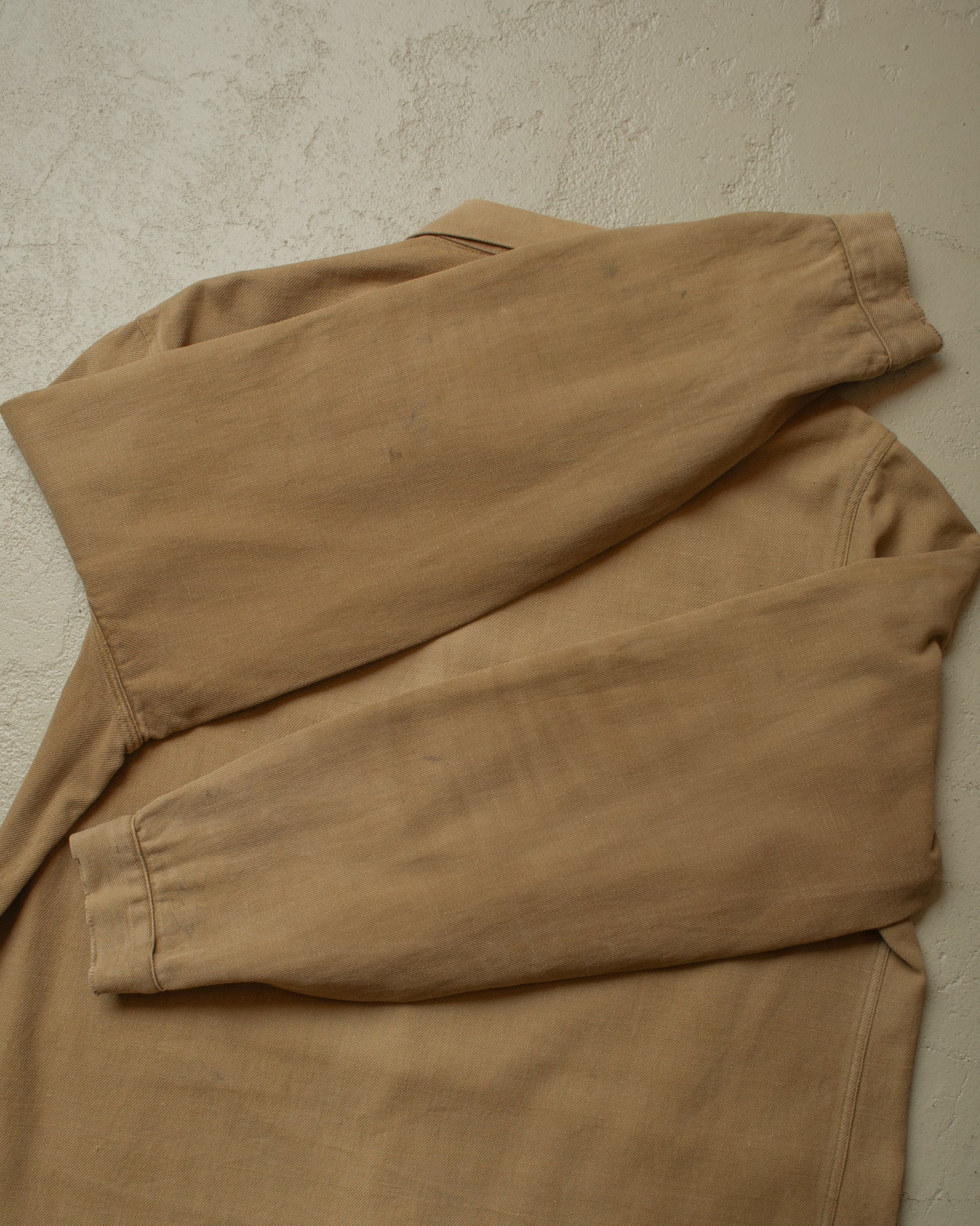 1950s/60s East German Workwear Jacket beige - L/XL