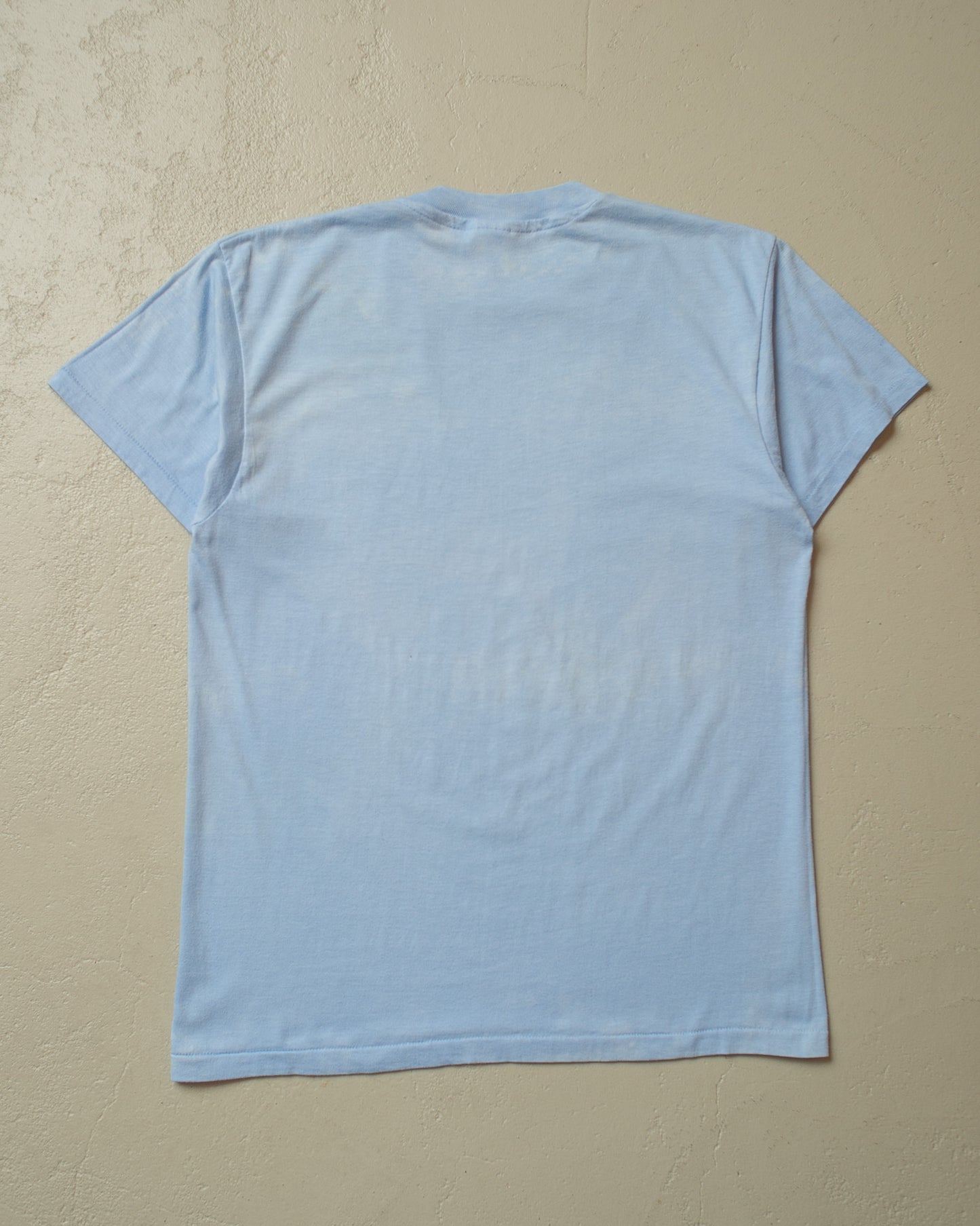 1980s Skidder Logging T-shirt blue - M