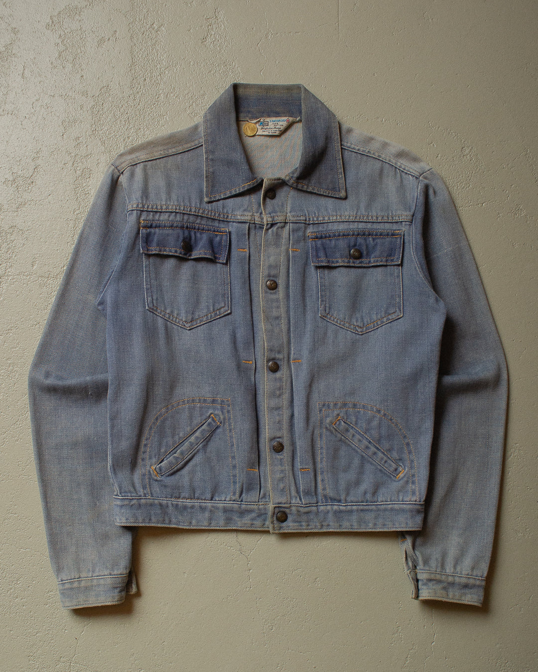 1970s Sanforized Kmart Denim Jacket XS S Different Approach