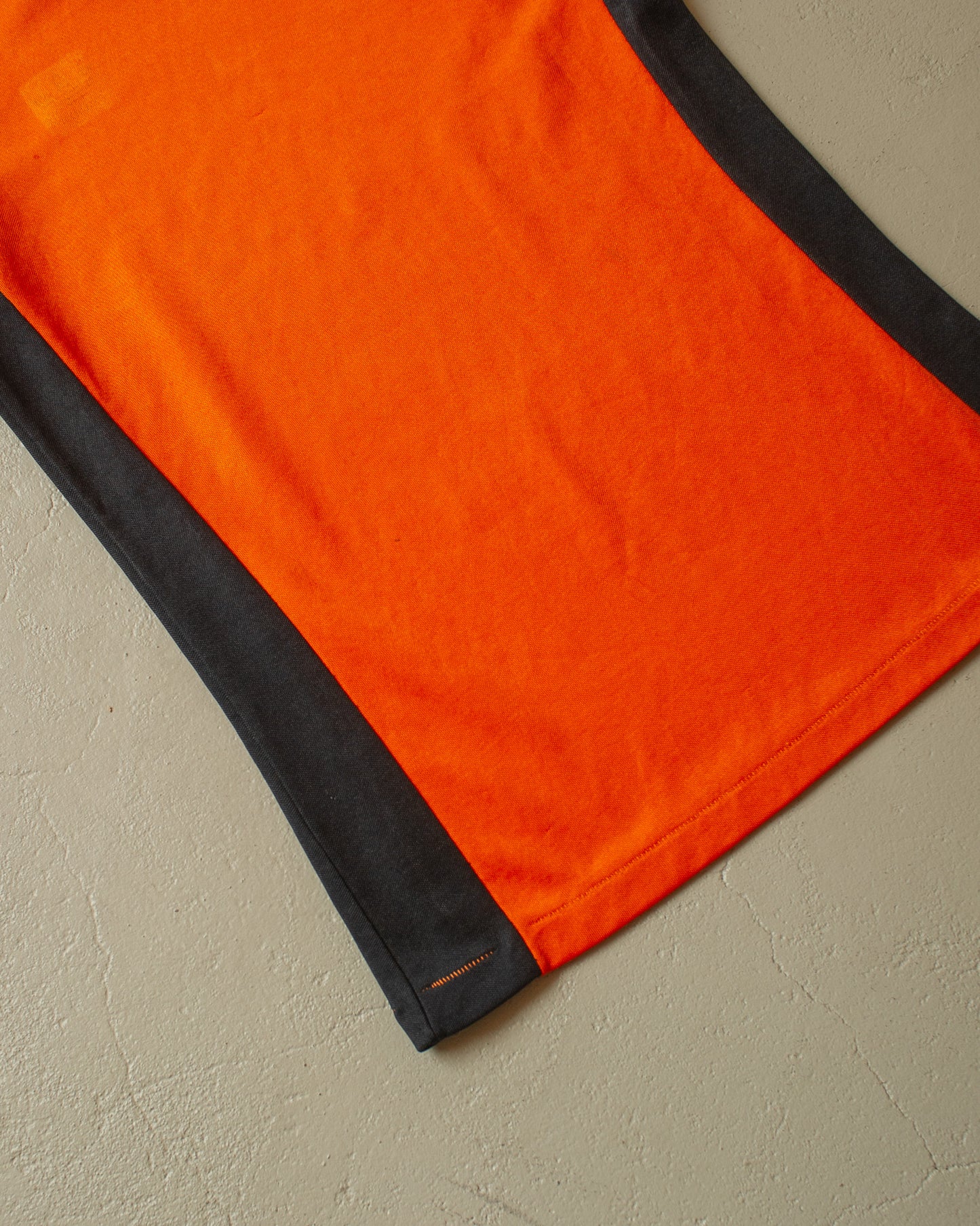 1980s Adidas Two Tone Jersey orange - XS/S