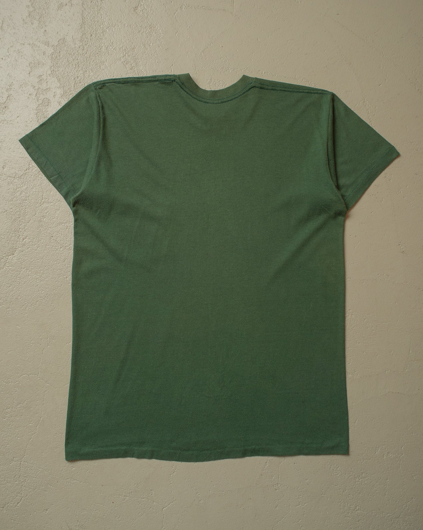 1980s Selvedge Pocket T-shirt green - M/L