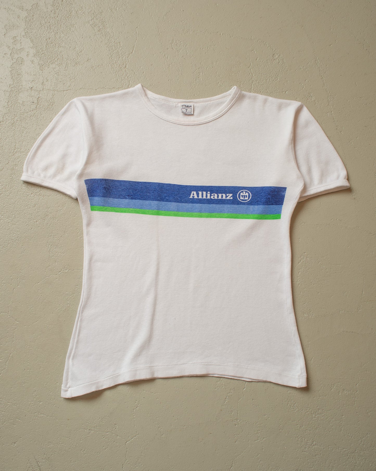 1970s Allianz "Ortsgespräch" T-shirt white - M