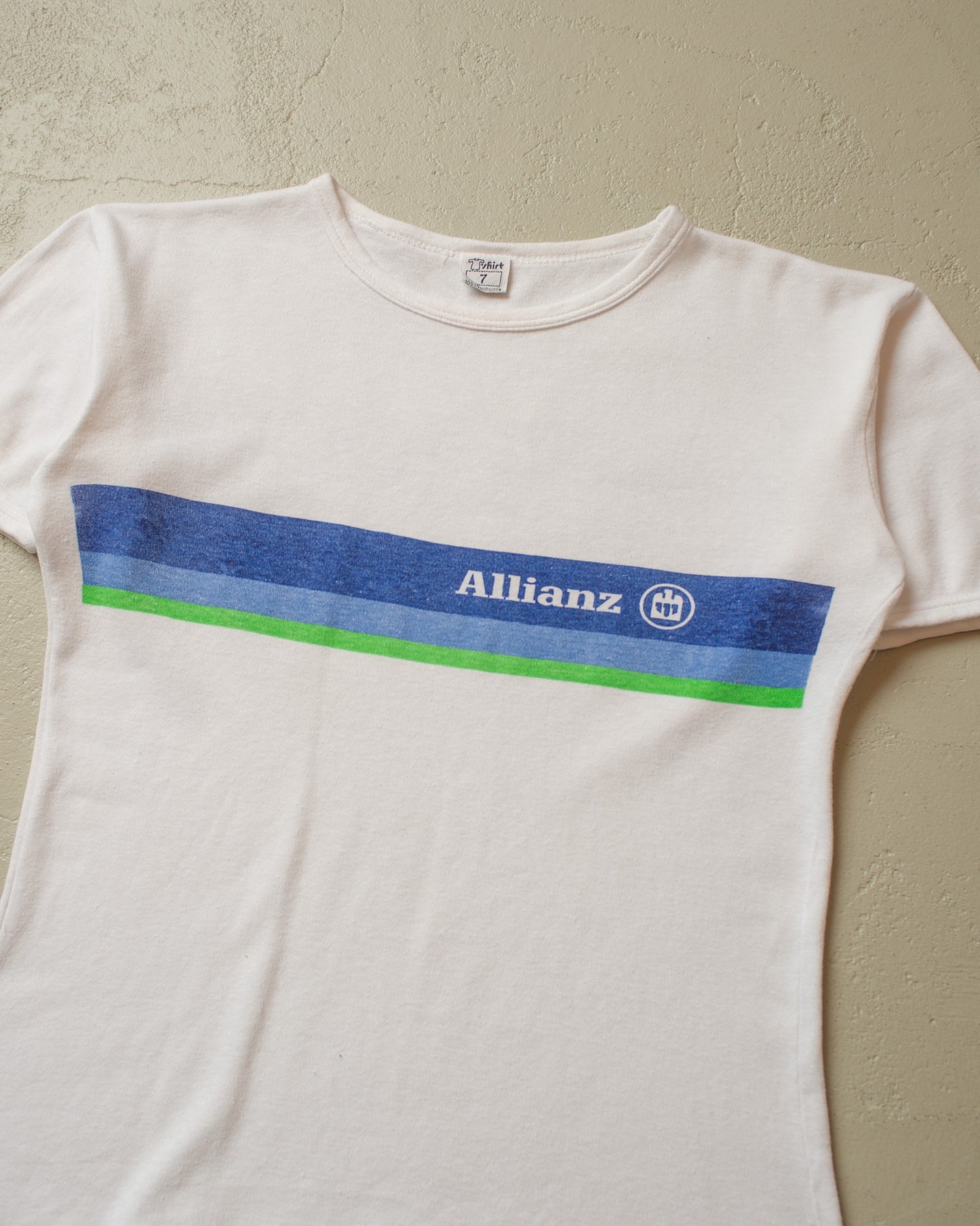 1970s Allianz "Ortsgespräch" T-shirt white - M