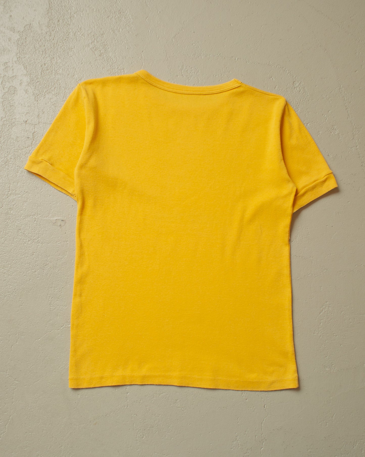 1970s Agrifor T-shirt yellow - XS