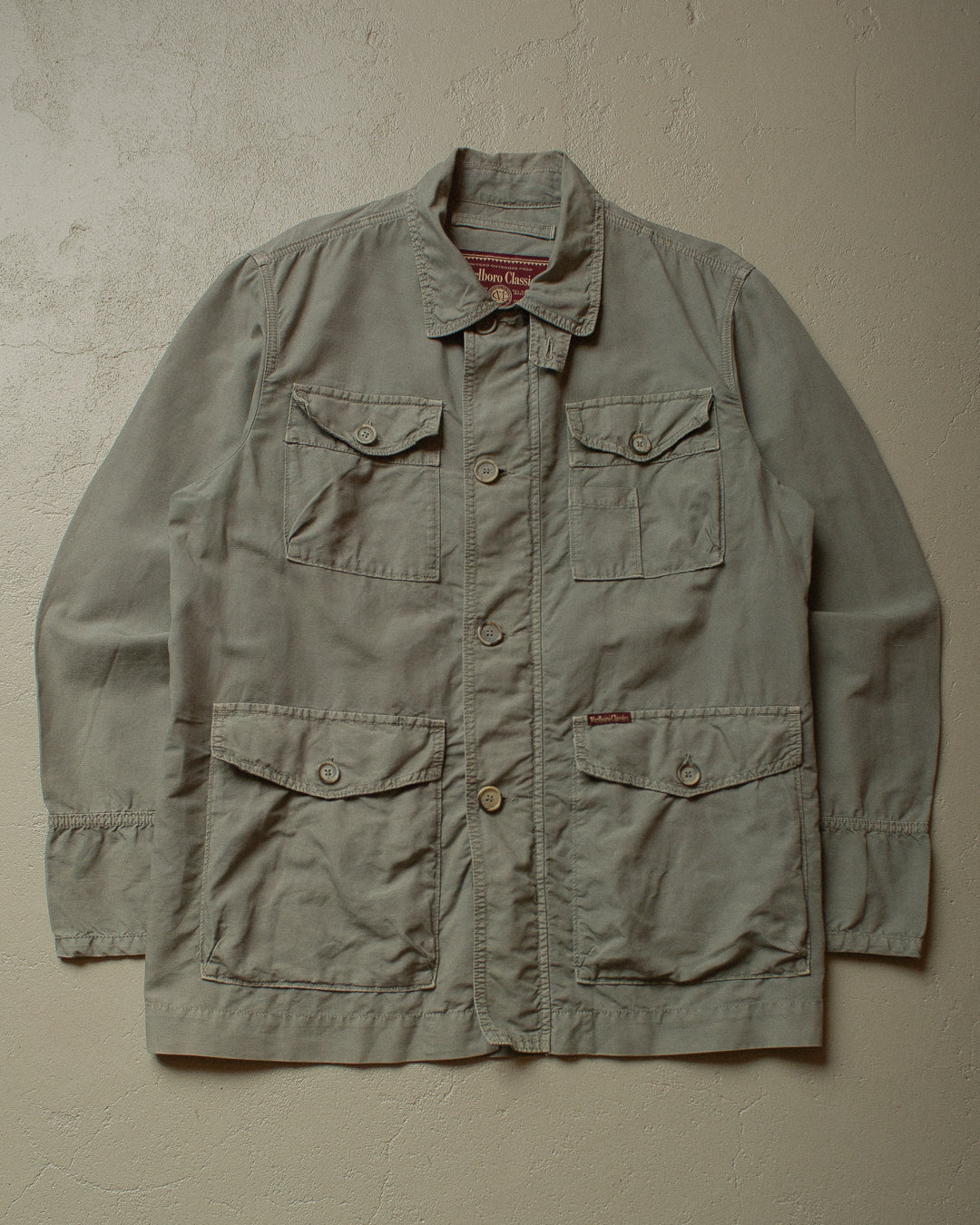 90s Marlboro Classics Jacket washed grey - XL – Different Approach