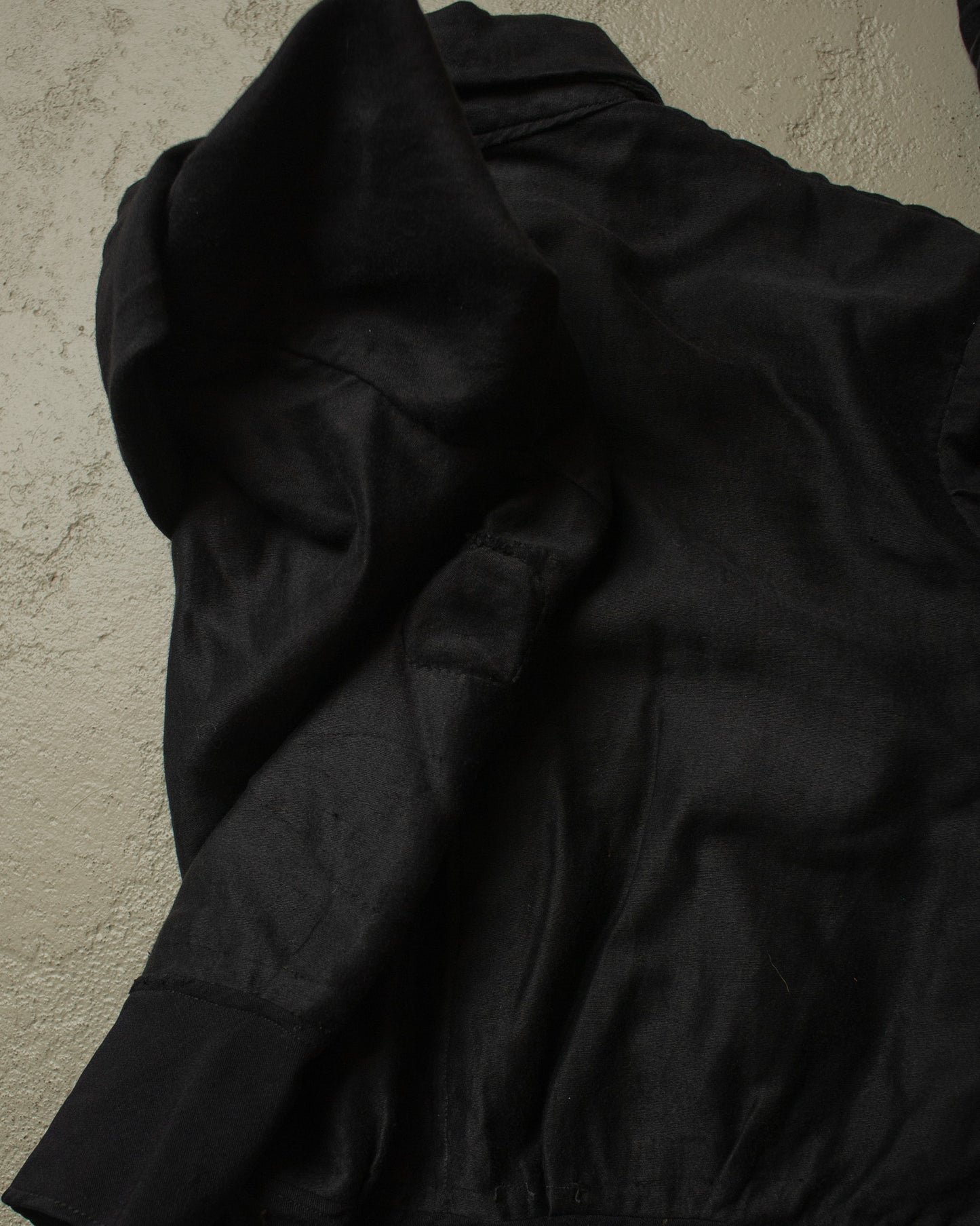 1920s/30s Womens Work Blouse/Jacket black - S