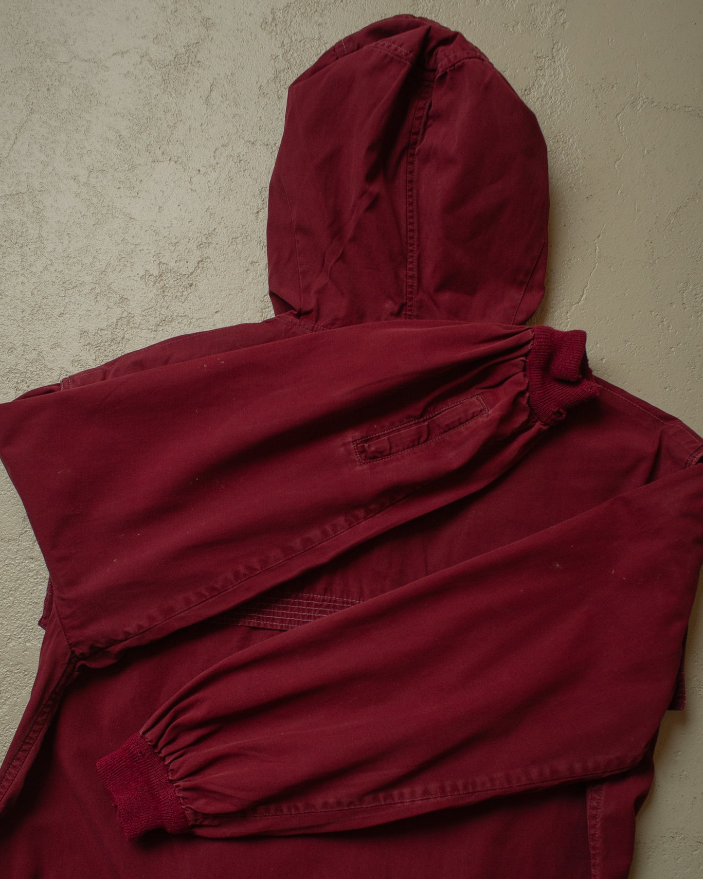 1940s "Wezet" Deutscher Ski Verband light Smock burgundy - S