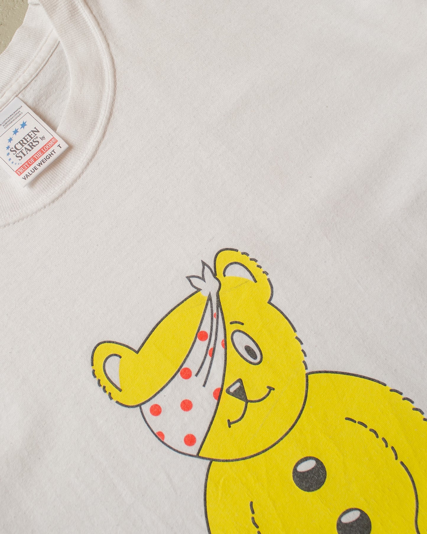 2000s BBC "Children in Need" T-shirt white - L