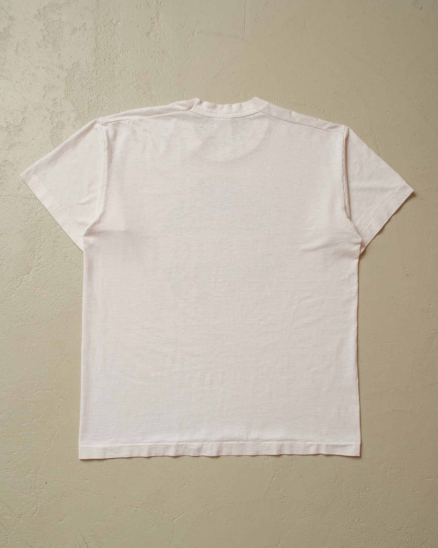 1990s distressed "Soldiers of Christ" T-shirt white - L