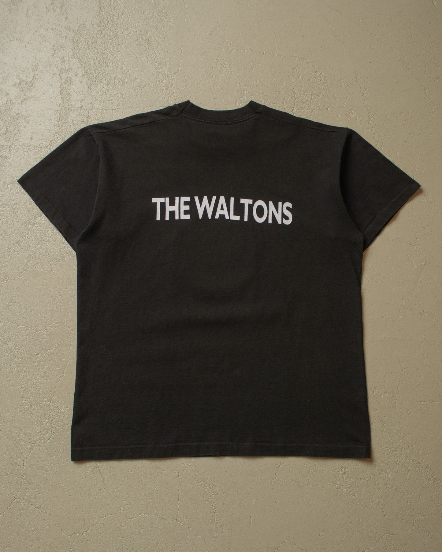 1990s The Waltons "Lik my Trakter" Band T-shirt black - XL