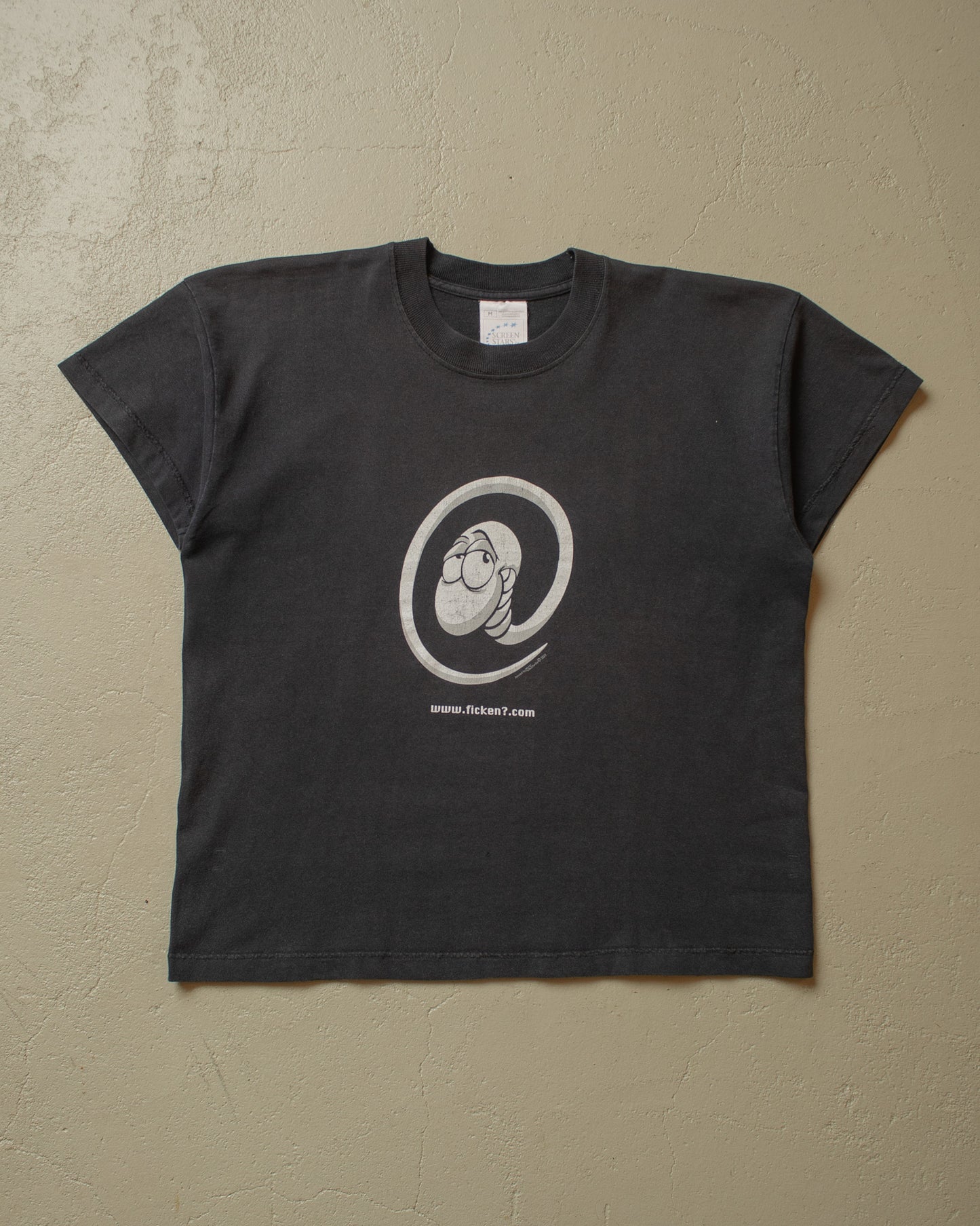 2001 Ficken?.com T-shirt black - S/M