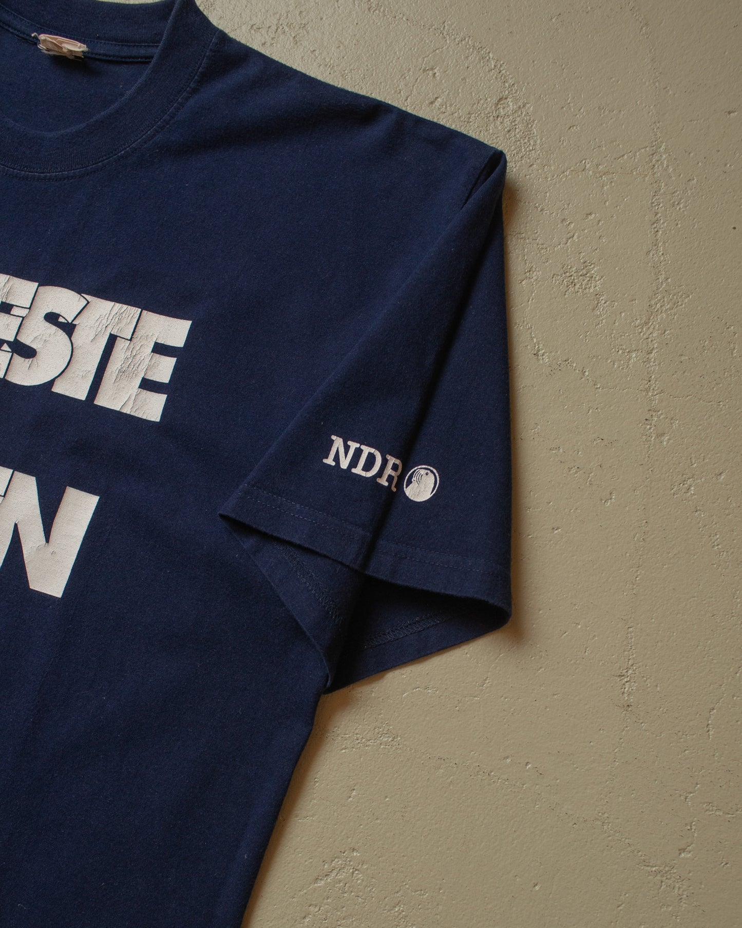 1990s "Das beste am Norden" NDR T-shirt navyblue - XL