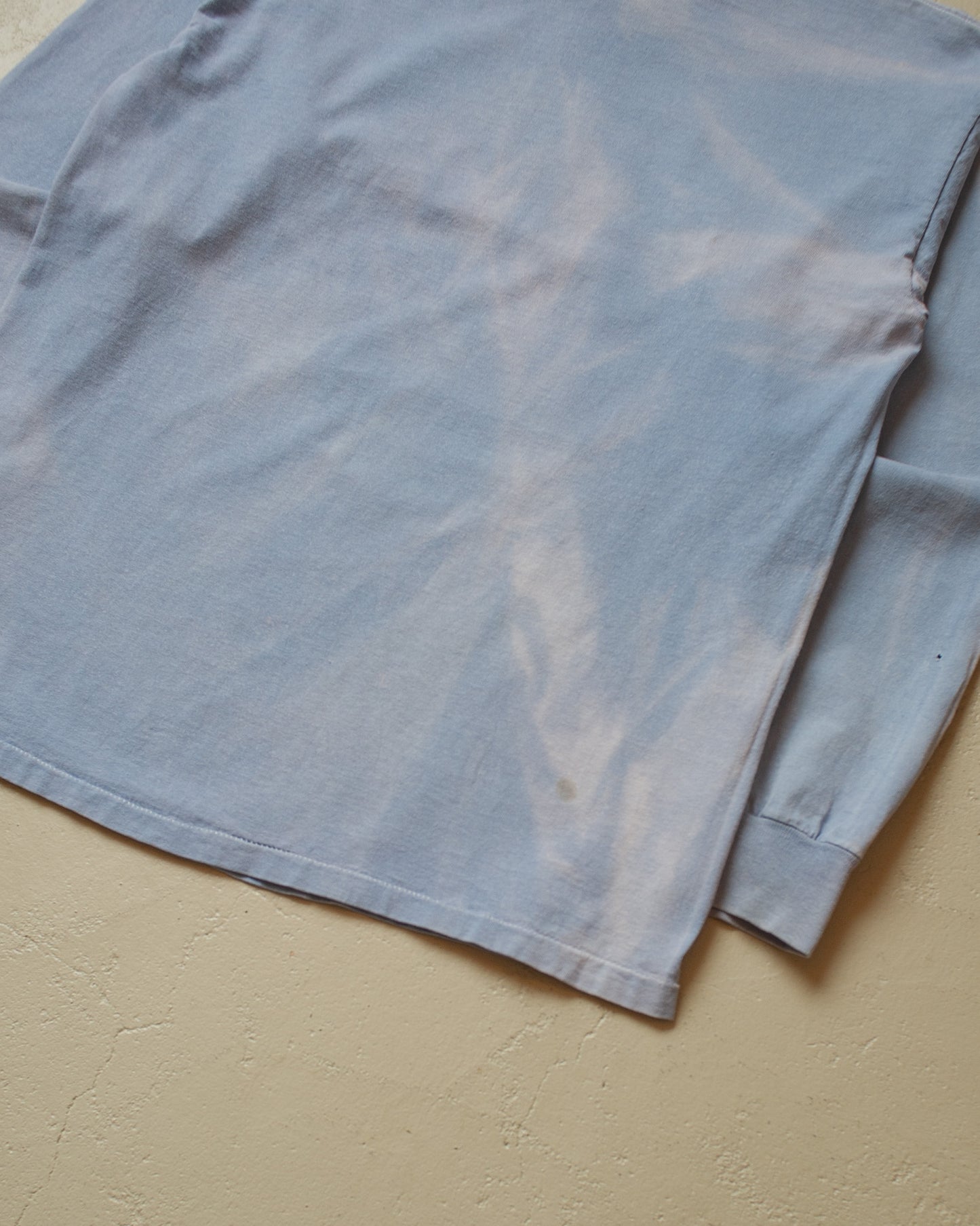 1990s Sunfaded Dooks Riser Pads (Shortys) Longsleeve blue - M/L