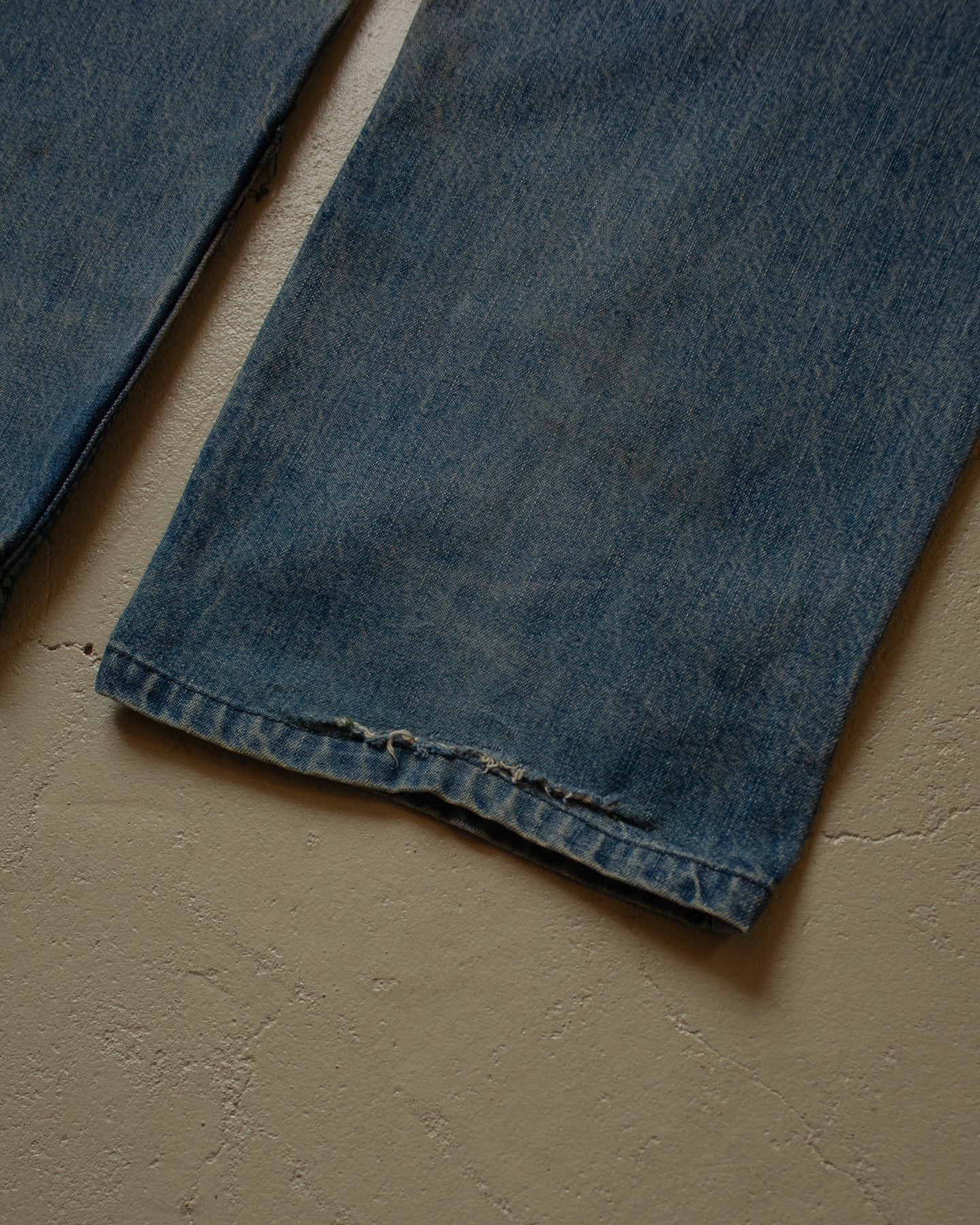 2000s Nakuz Embroidered Baggy Jeans - 38
