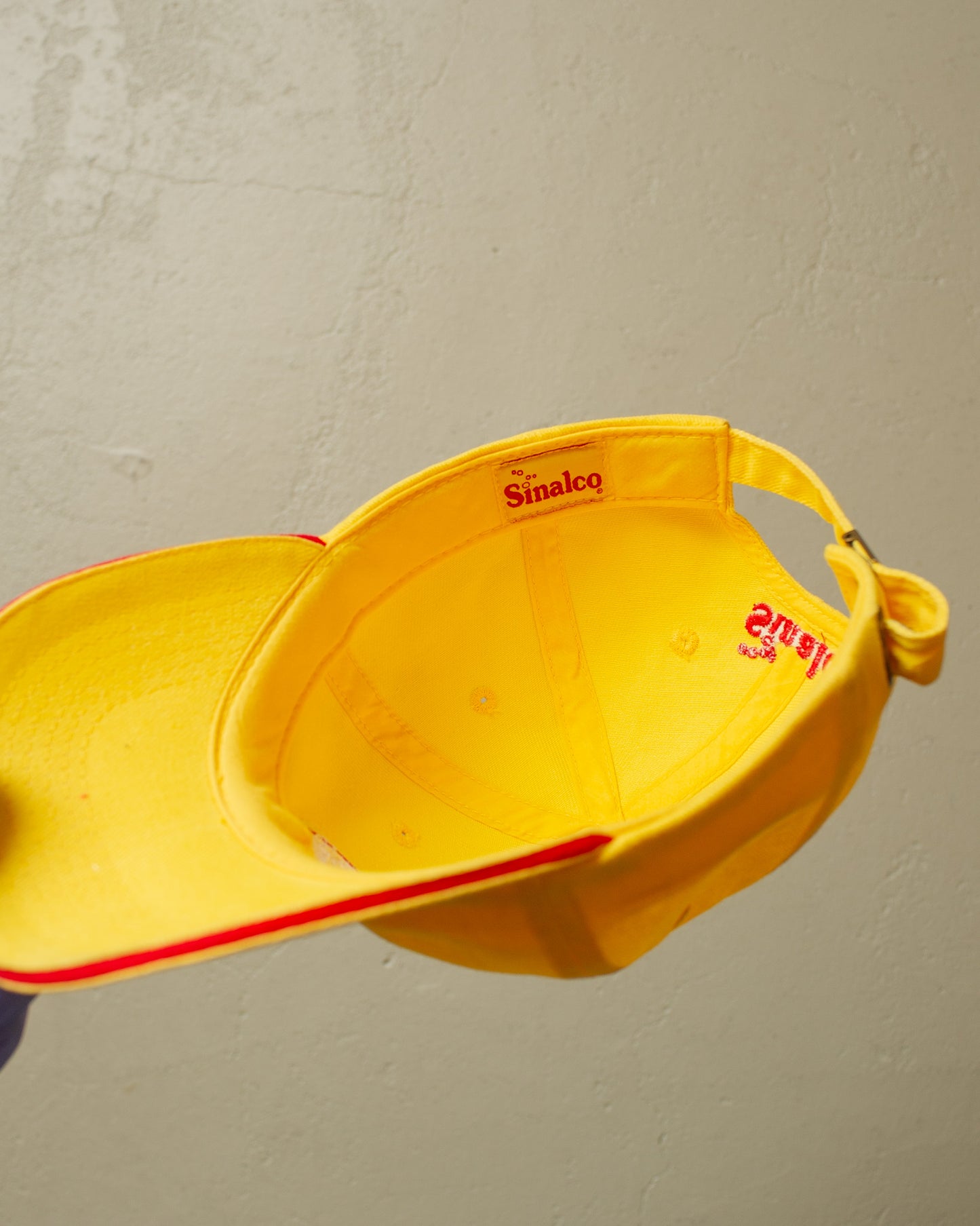 2000s Sinalco Strapback yellow
