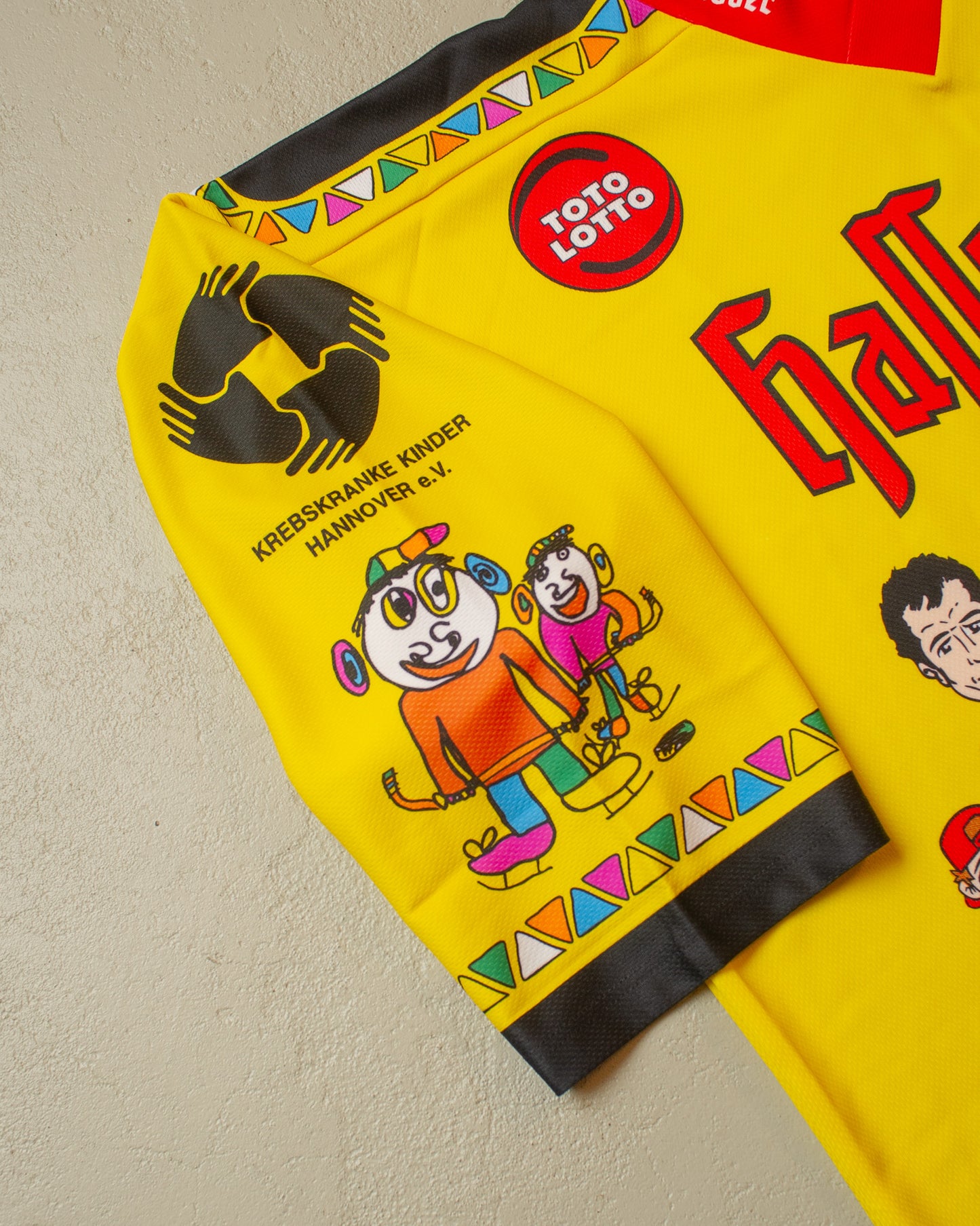 2001 unworn WM Kerry´s Kids "Fan Projekt" Icehockey Jersey - XXL