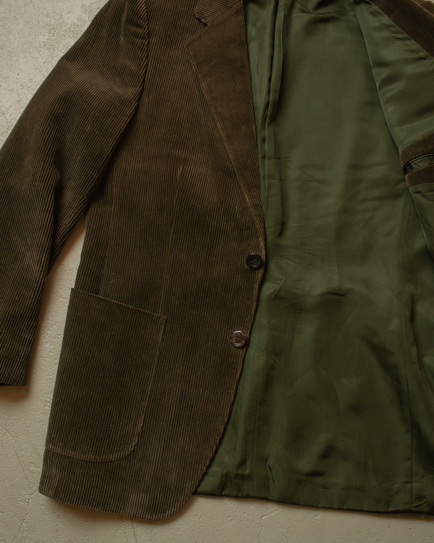 1960s/70s Corduroy Jacket brown - M/L