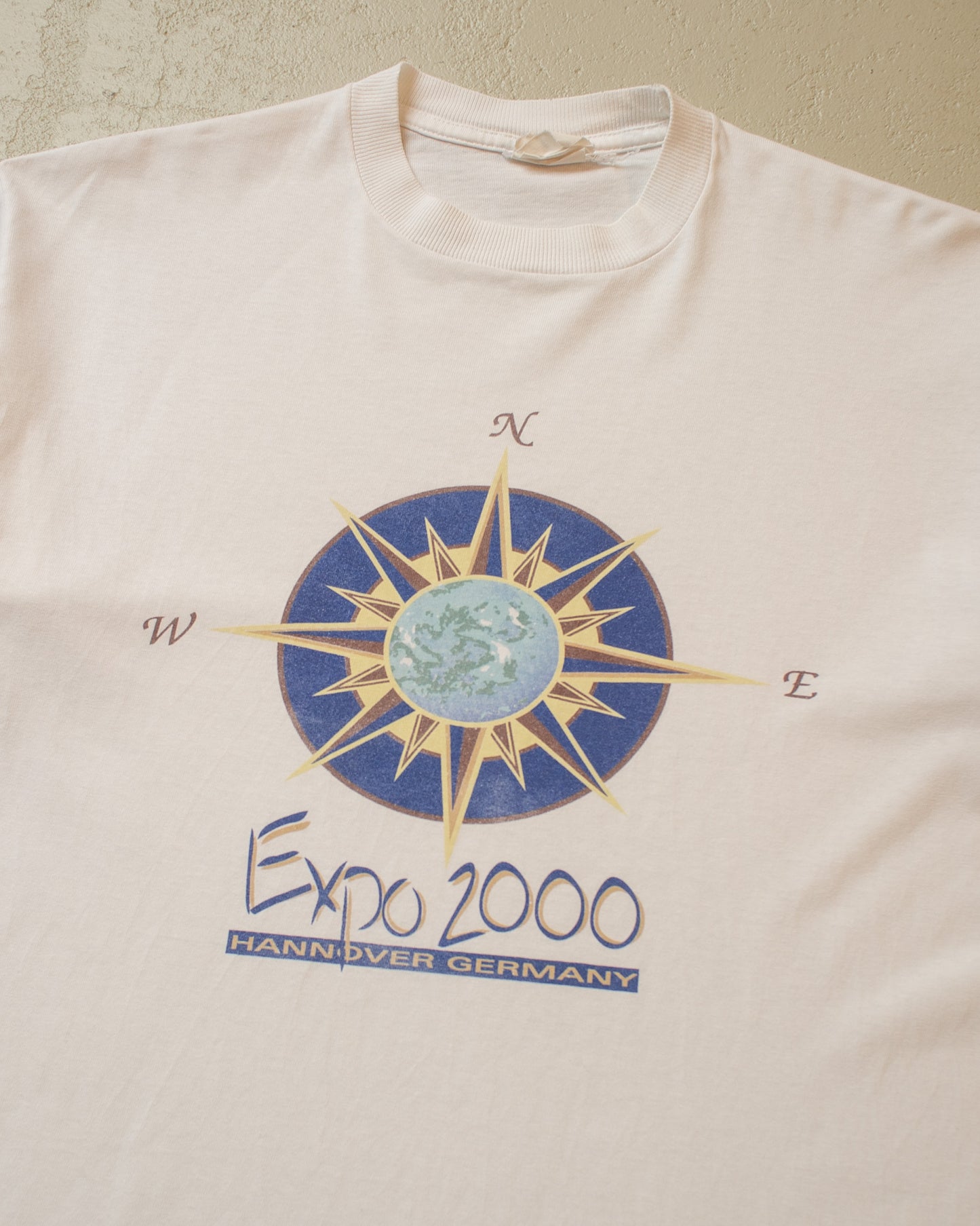 Expo 2000 Hannover Compass T-shirt white - M/L