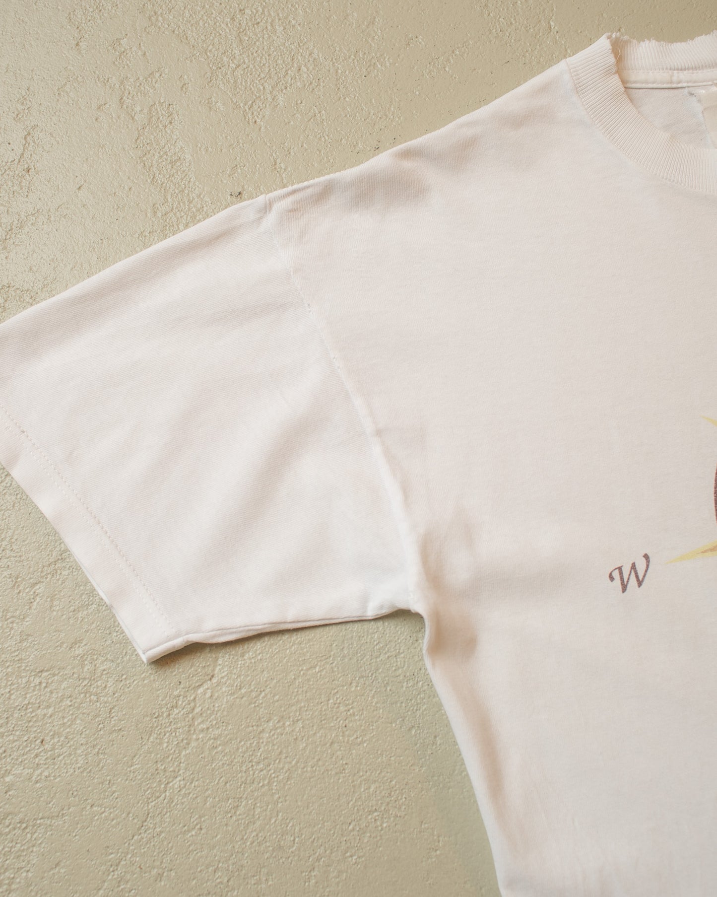 Expo 2000 Hannover distressed Compass T-shirt white - M/L