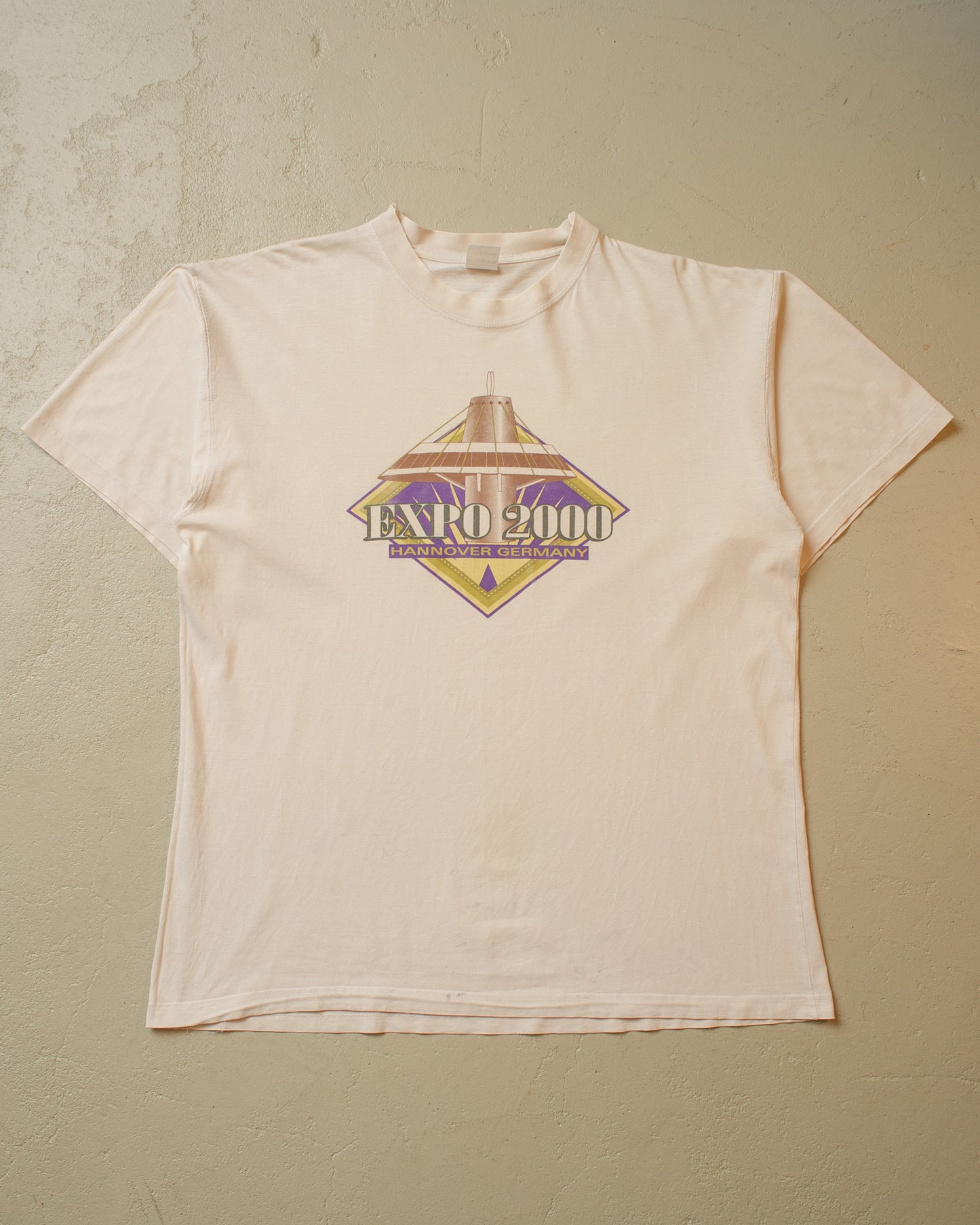 Expo 2000 Hannover Tower T-shirt white - XL/XXL