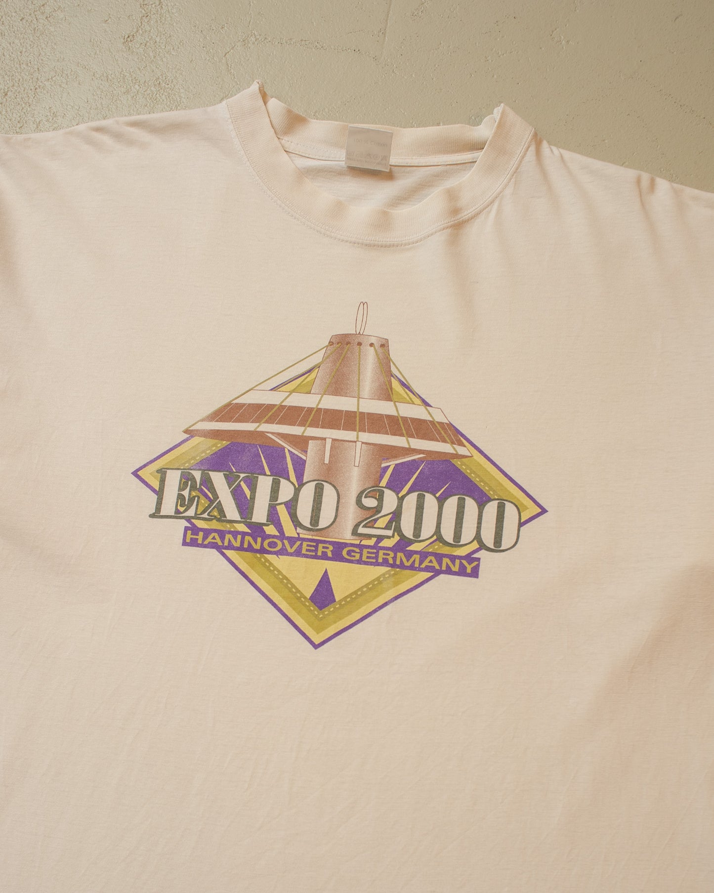 Expo 2000 Hannover Tower T-shirt white - XL/XXL