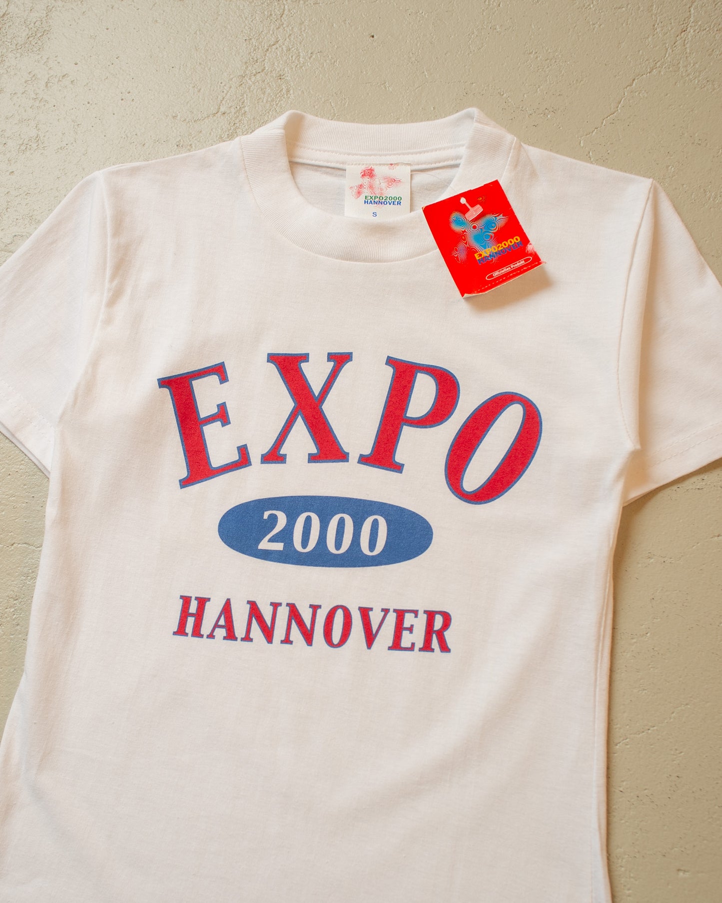 Deadstock Womens Expo 2000 Hannover Baby Tee - XS/S