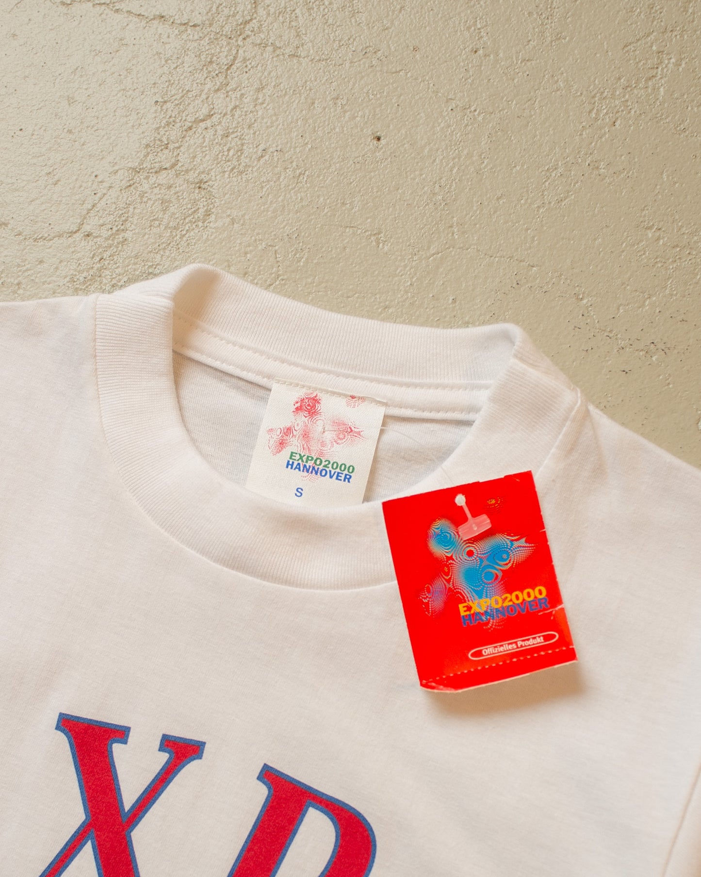 Deadstock Womens Expo 2000 Hannover Baby Tee - XS/S
