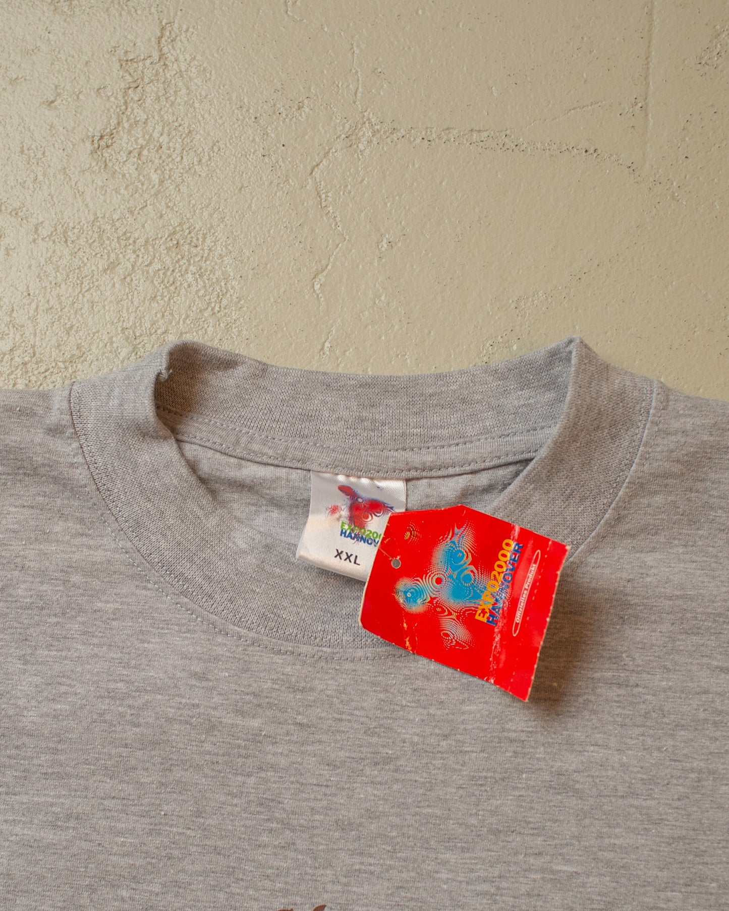 Deadstock Expo 2000 Hannover Compass T-shirt grey - XXL