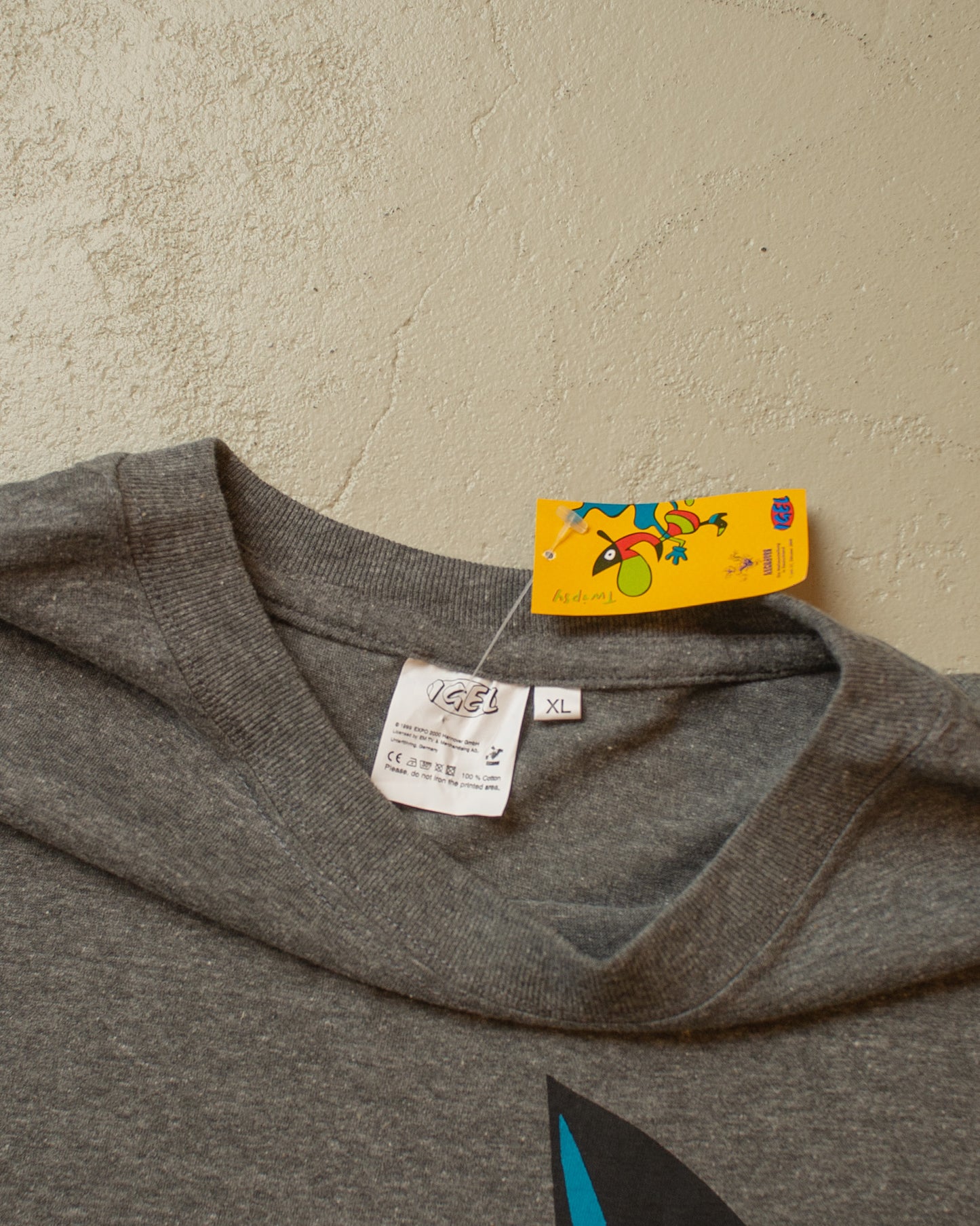 Deadstock Expo 2000 Hannover "Batman Twipsy" T-shirt grey - XL/XXL