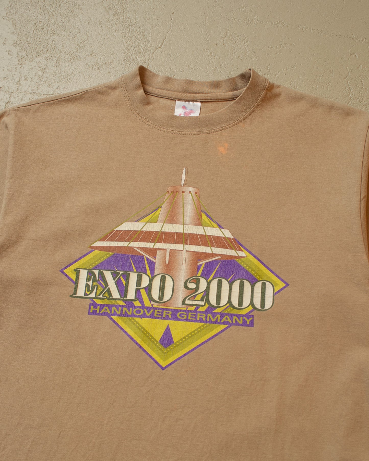 Expo 2000 Hannover Tower T-shirt beige - M