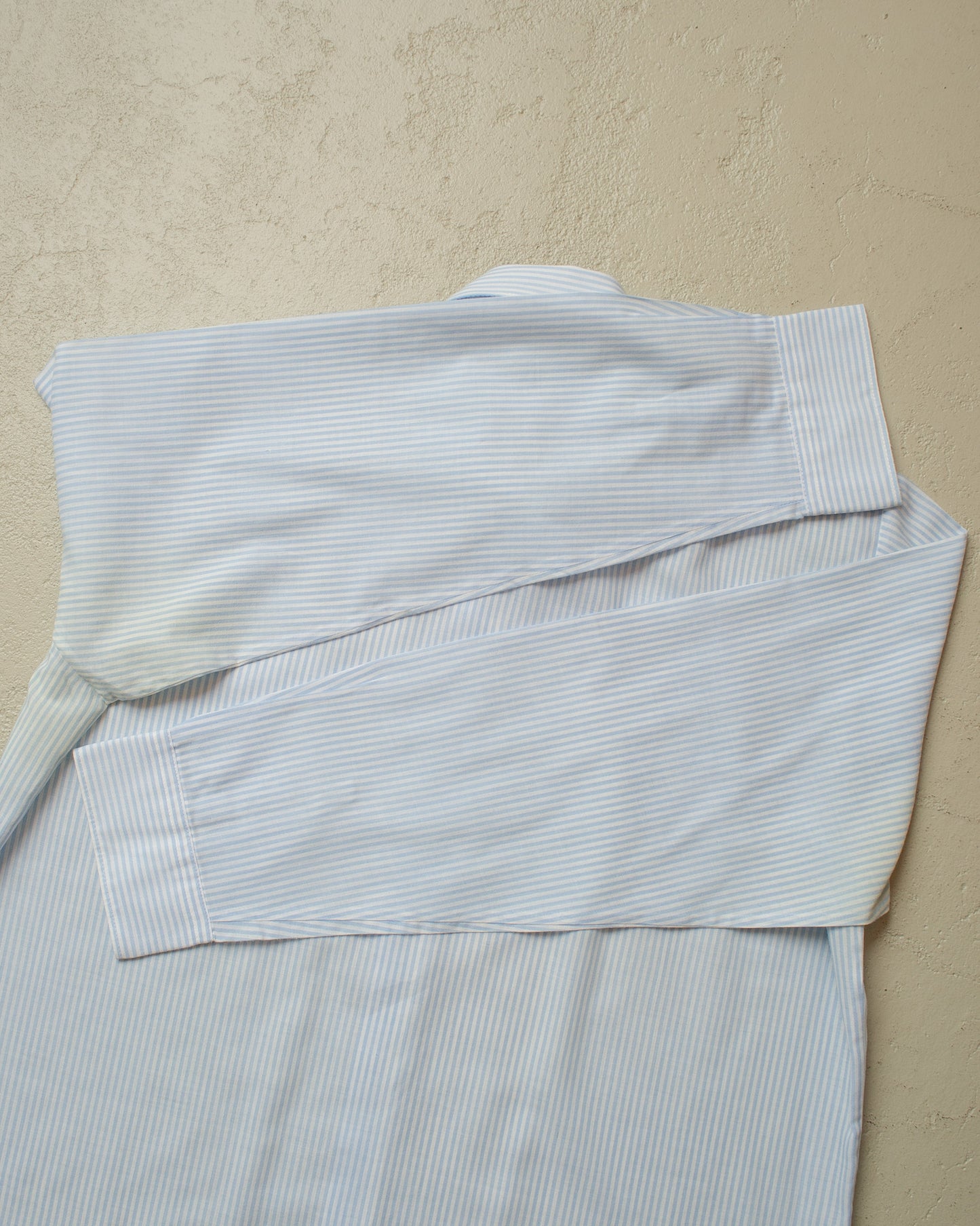 1960s unworn striped Shirt blue - XL