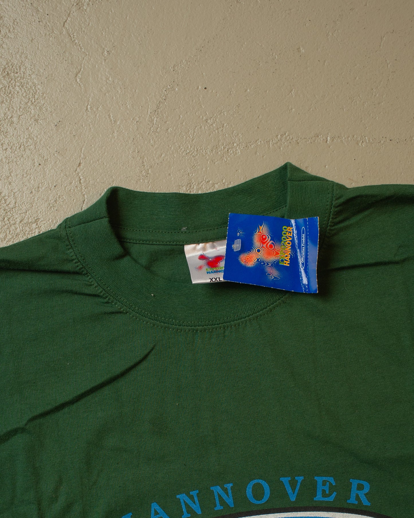 Deadstock Expo 2000 Hannover T-shirt green - XXL