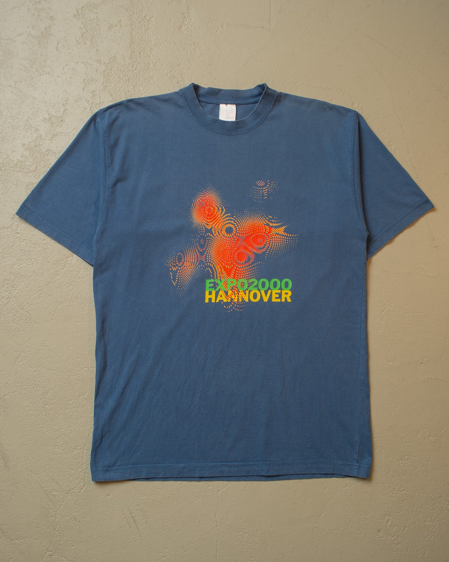 Expo 2000 Hannover T-shirt blue - L/XL