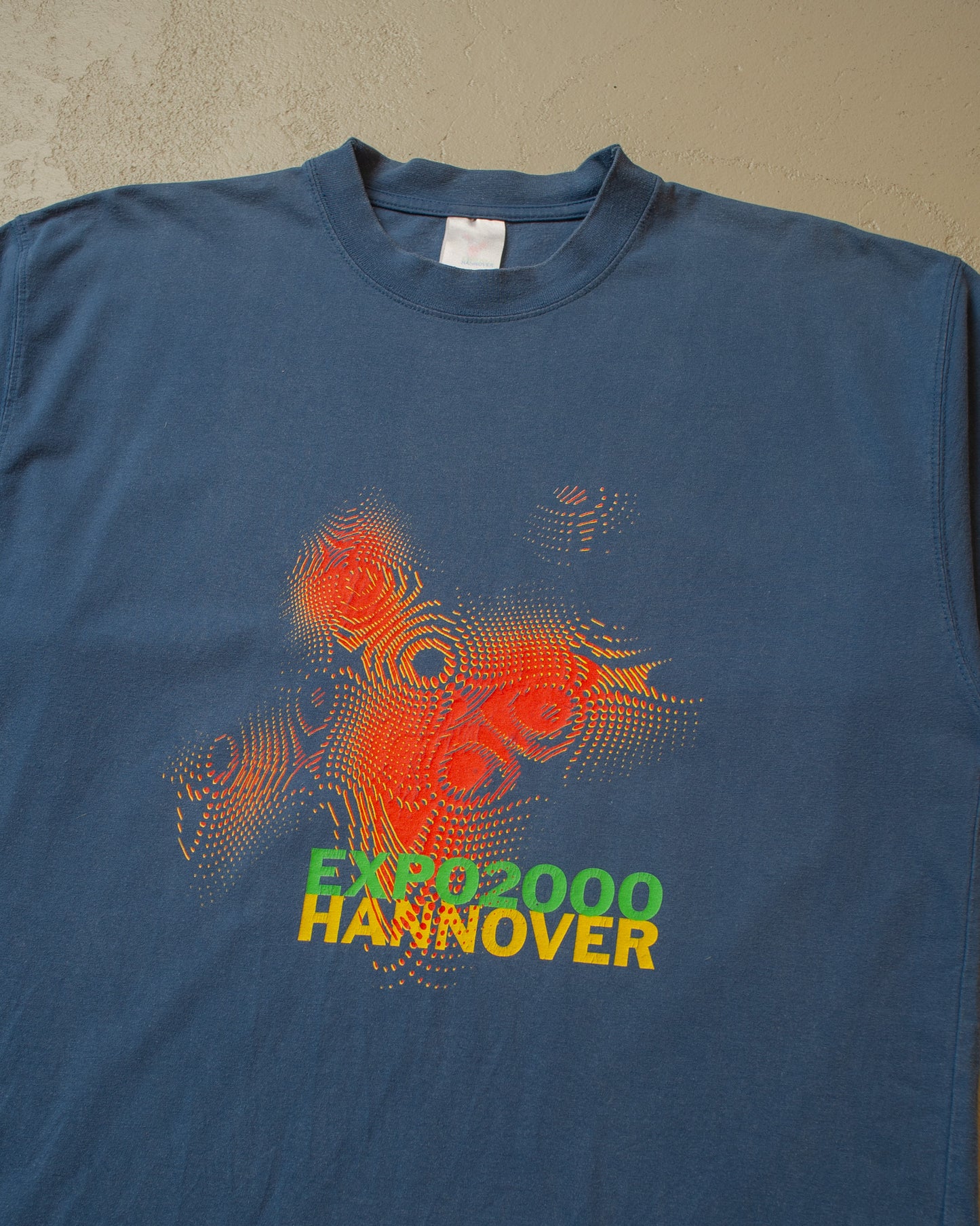 Expo 2000 Hannover T-shirt blue - L/XL