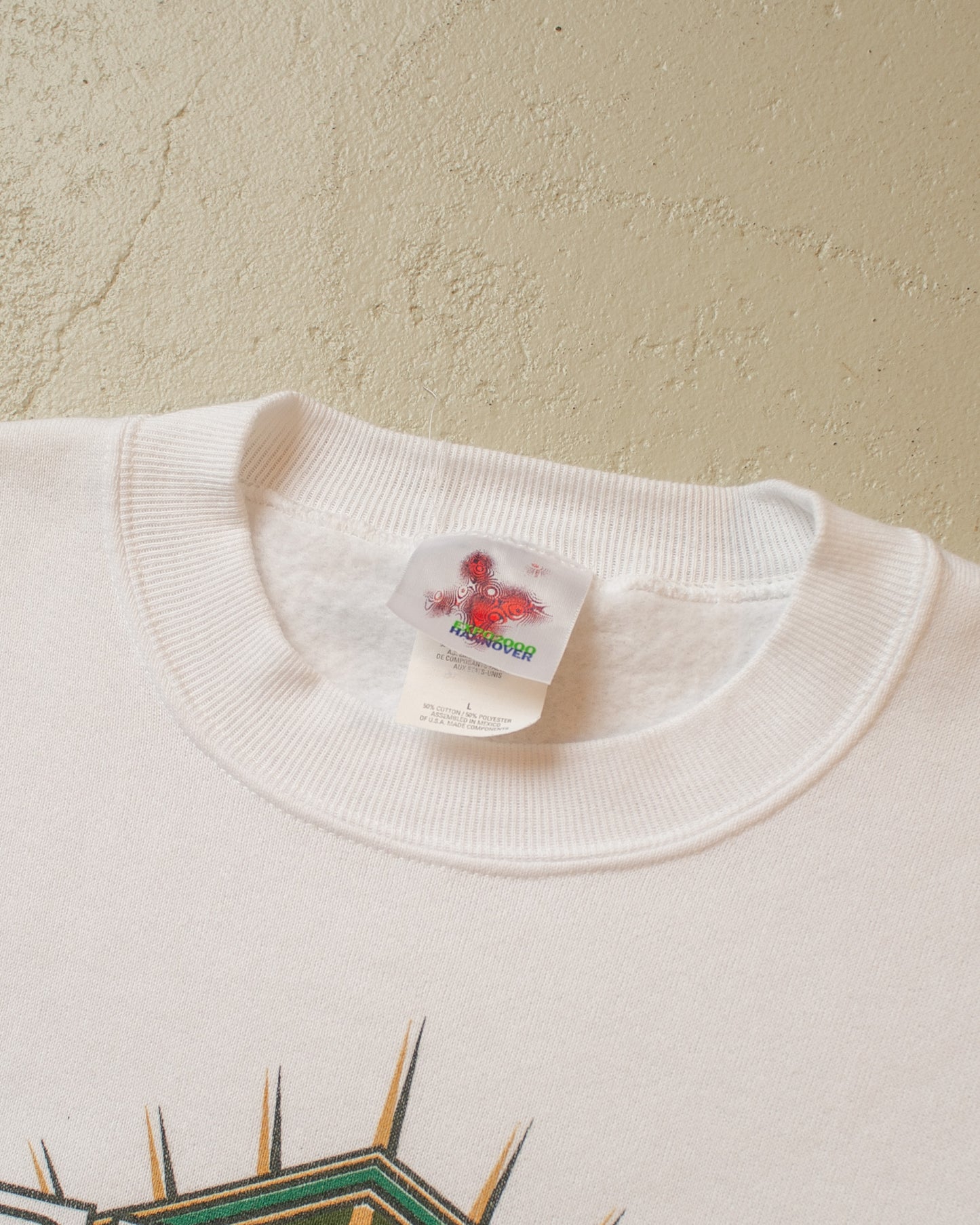 Expo 2000 Hannover Sweatshirt white - L/XL