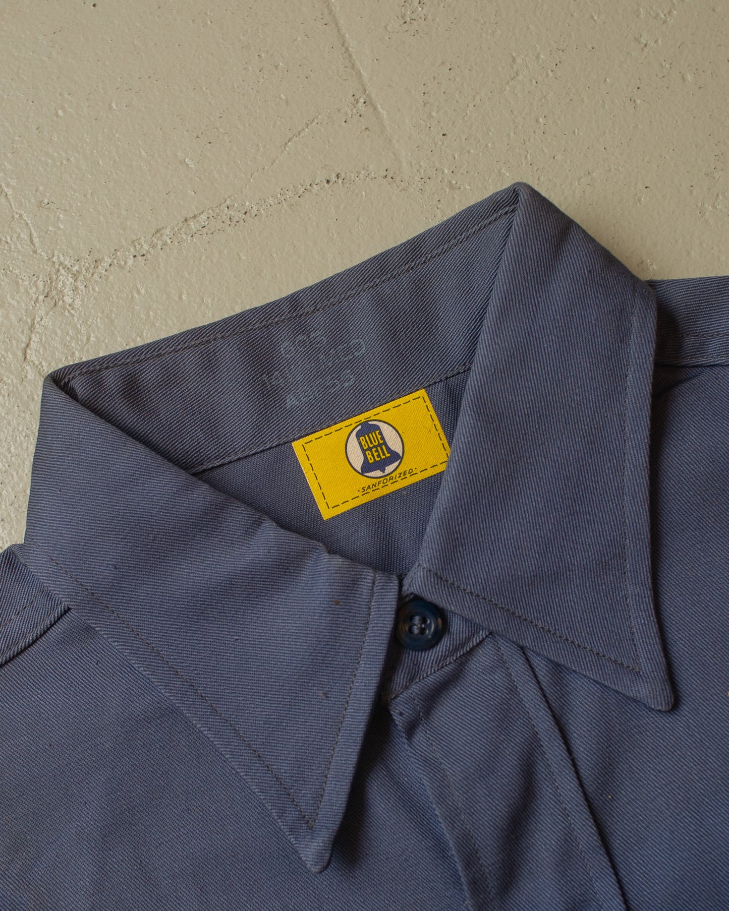 1950s Deadstock Blue Bell Work Shirt navyblue - M