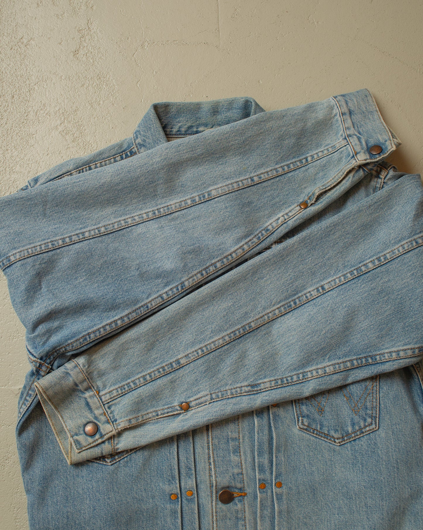 1990s Wrangler 111MJ Repro Denim Jacket blue - L