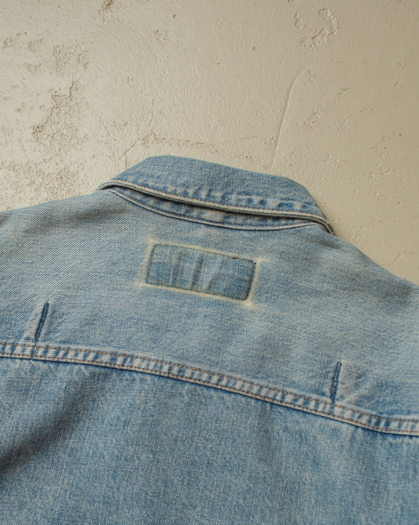 1990s Wrangler 111MJ Repro Denim Jacket blue - L