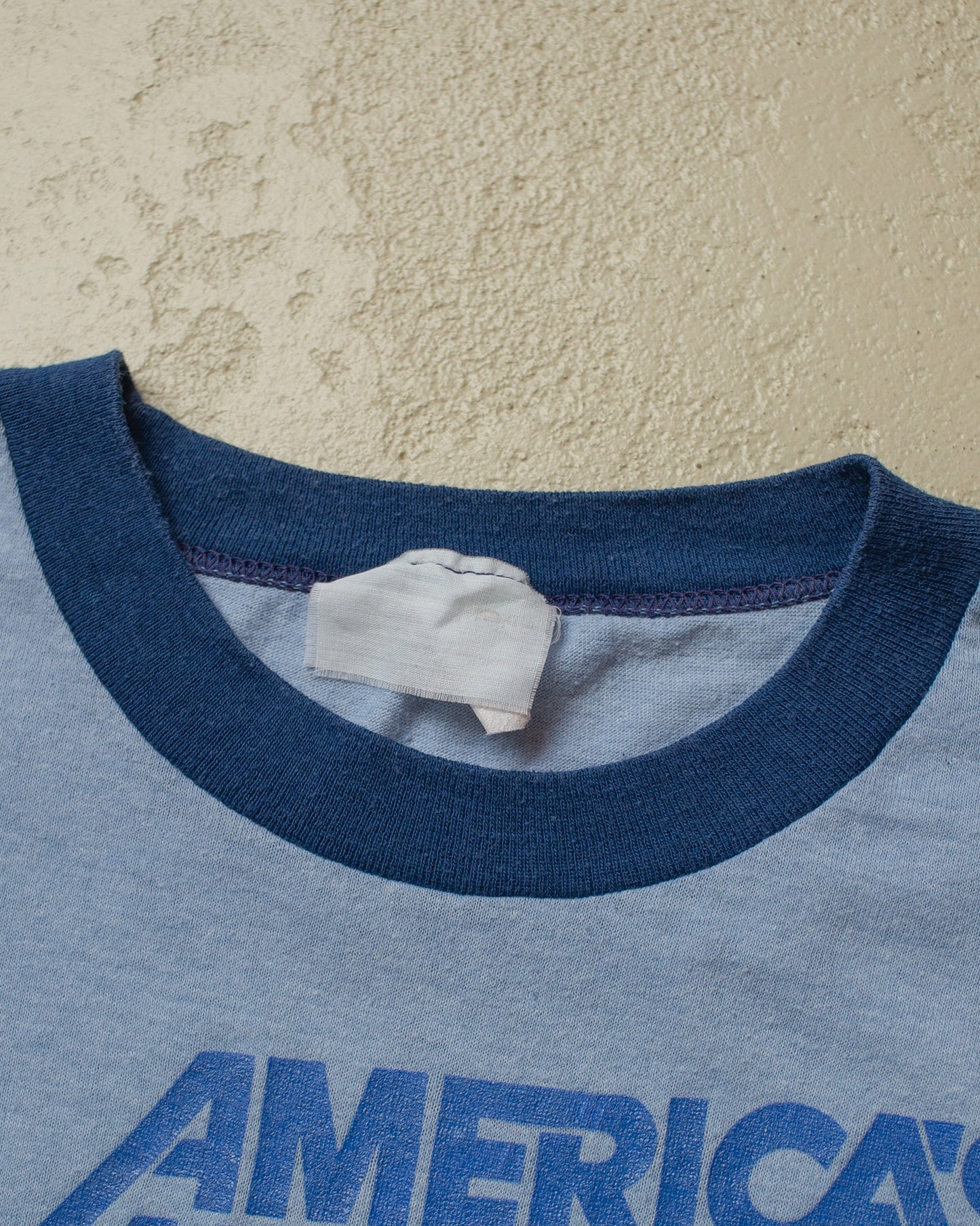 1979 Chicago Marathon Ringer T-shirt blue - L